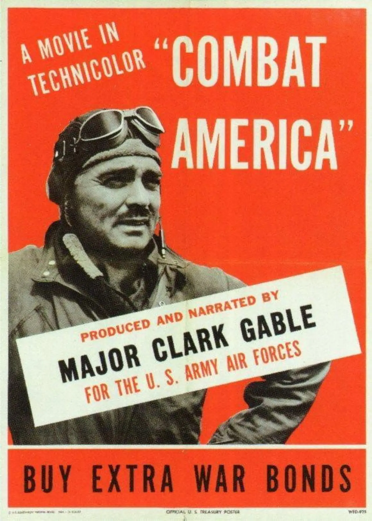 Plakat filmowy "Combat America"