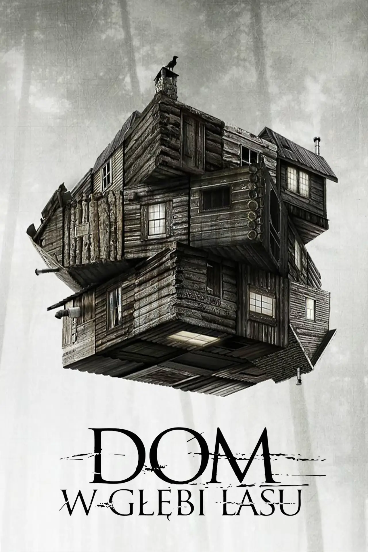 Plakat filmowy "Dom w głębi lasu"
