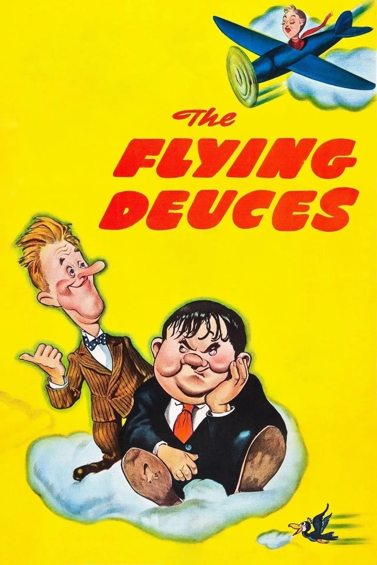 Plakat filmowy "Flip i Flap w Legii Cudzoziemskiej"