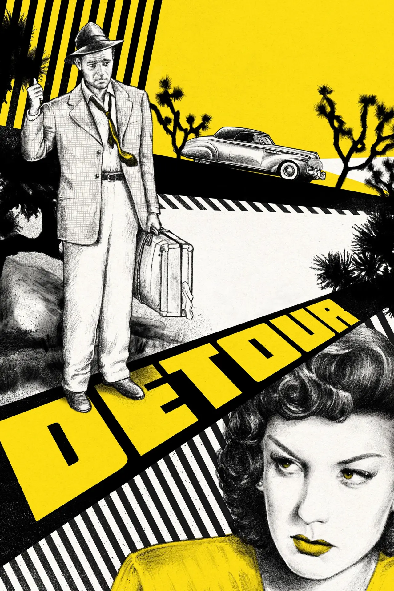 Plakat filmowy "Bezdroże"