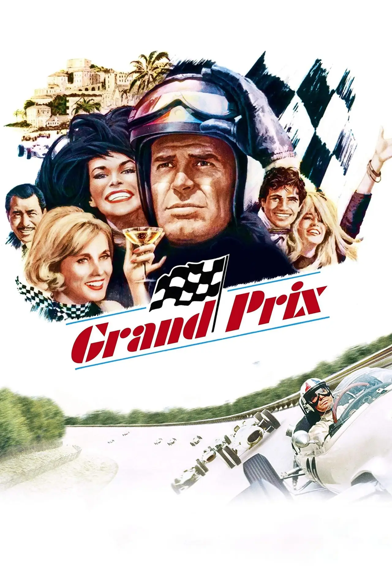 Plakat filmowy "Grand Prix"