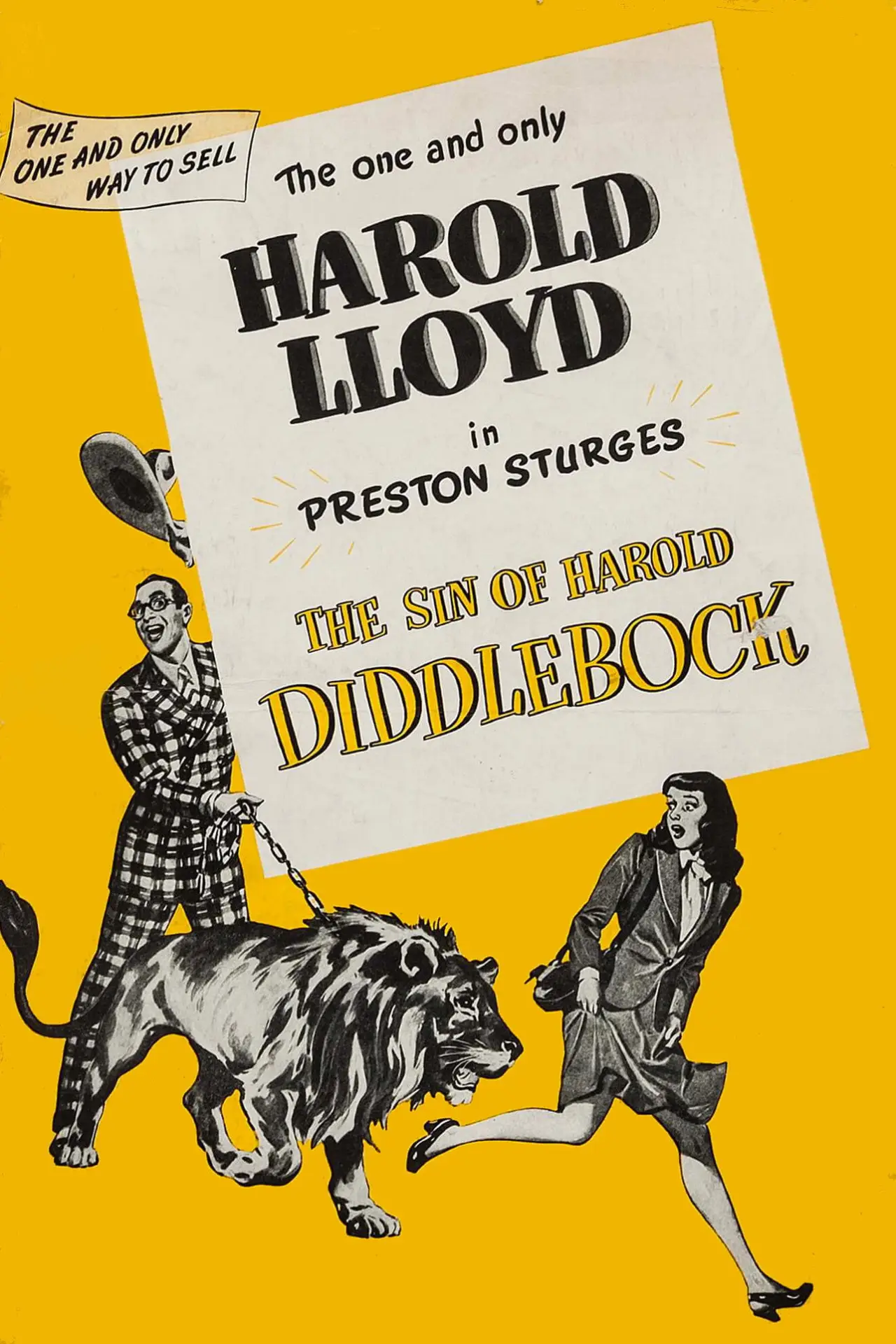 Plakat filmowy "The Sin of Harold Diddlebock"