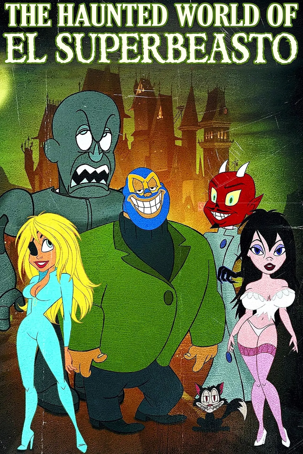 Plakat filmowy "The Haunted World of El Superbeasto"