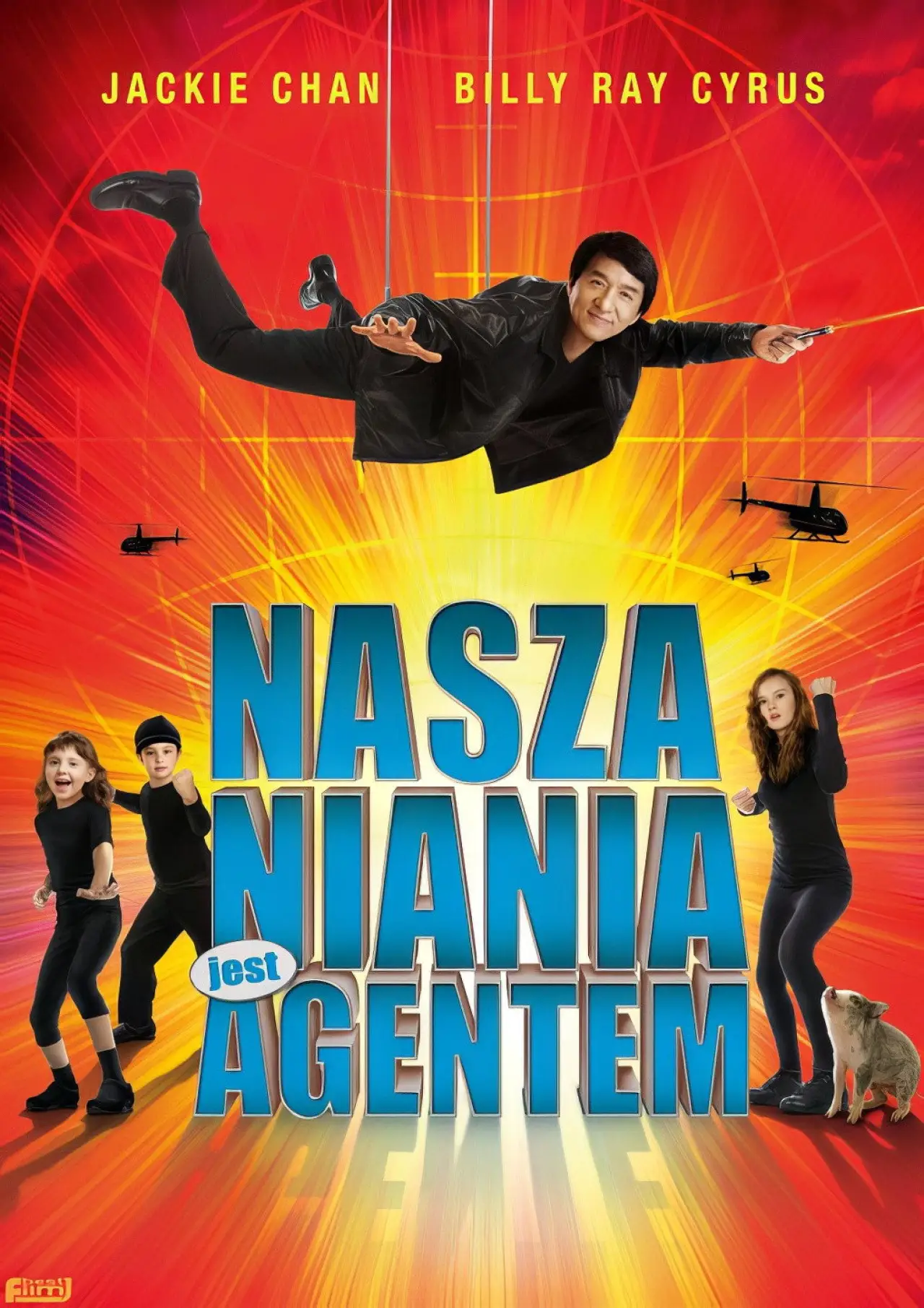 Plakat filmowy "Nasza niania jest agentem"
