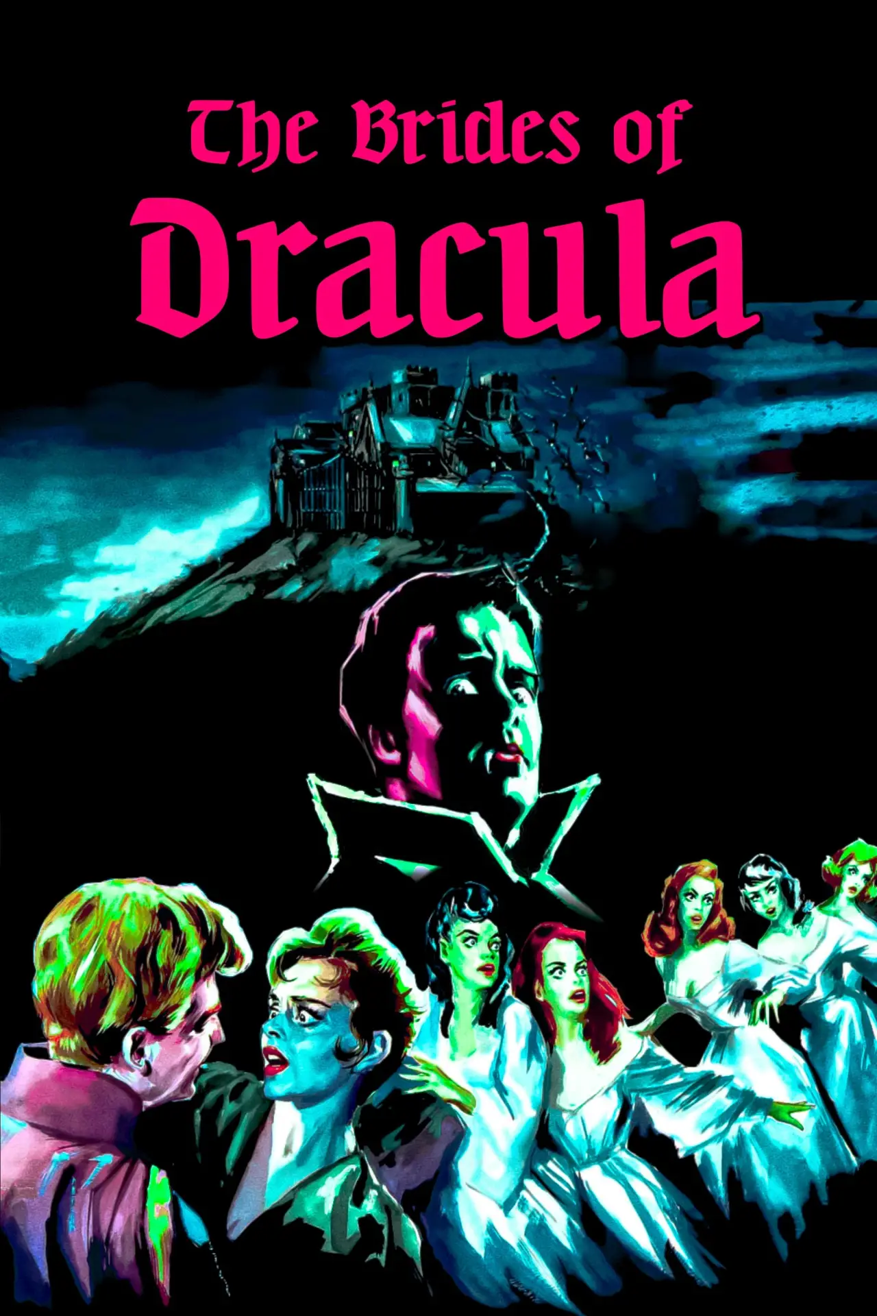 Plakat filmowy "Narzeczona Draculi"