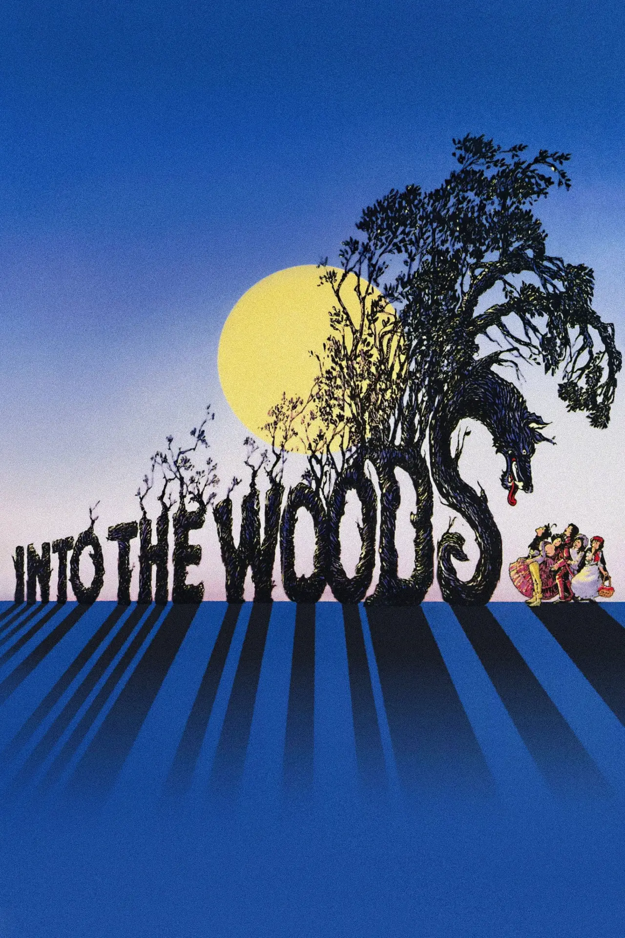 Plakat filmowy "Into the Woods"