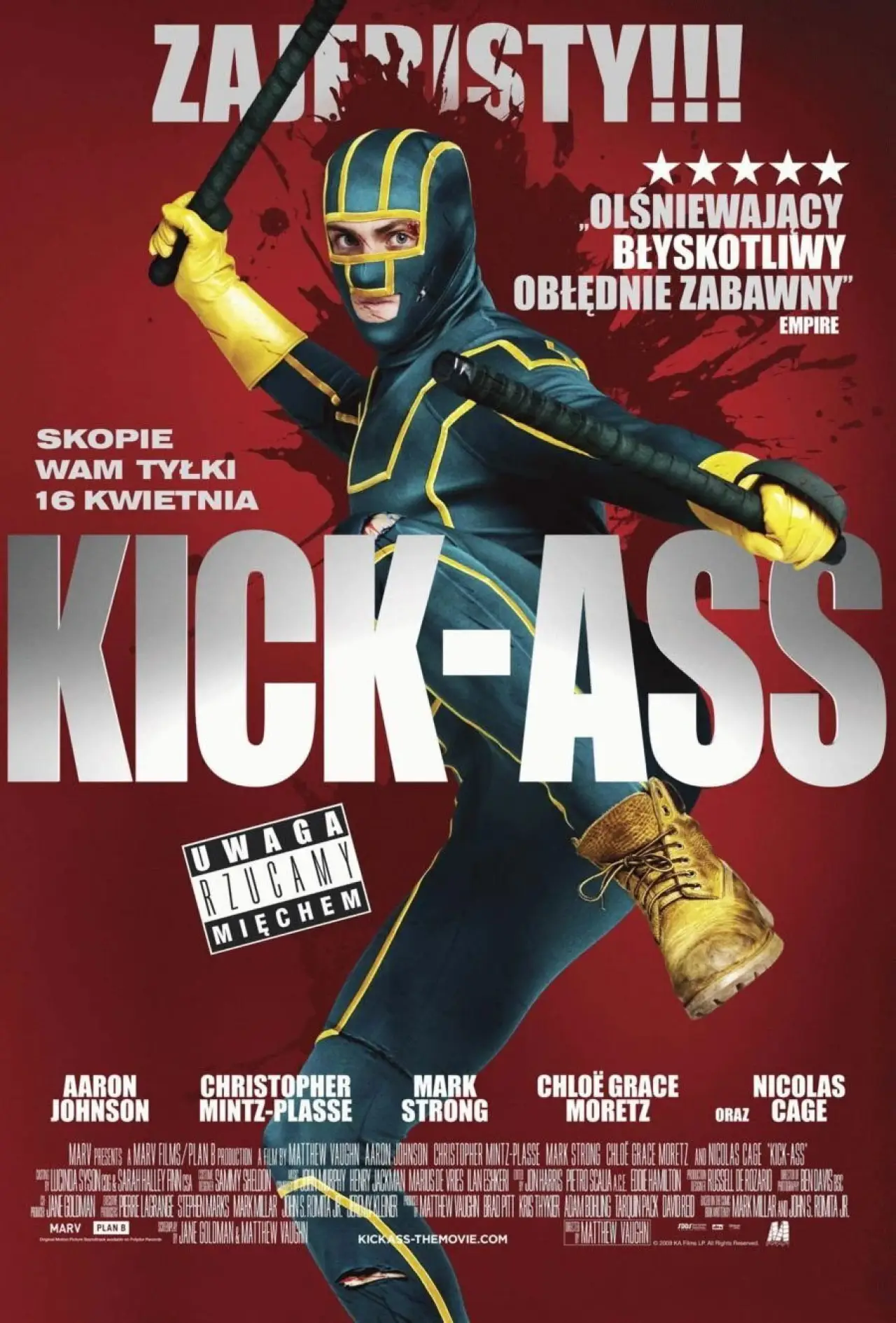 Plakat filmowy "Kick-Ass"