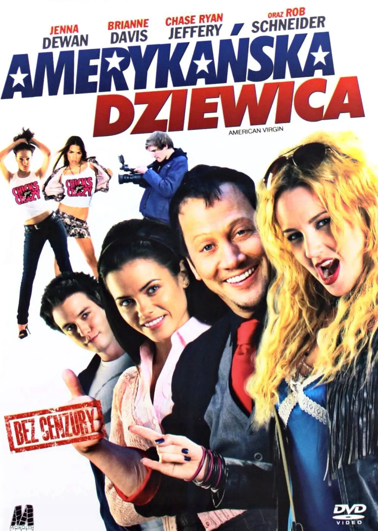 Plakat filmowy "Amerykańska dziewica"