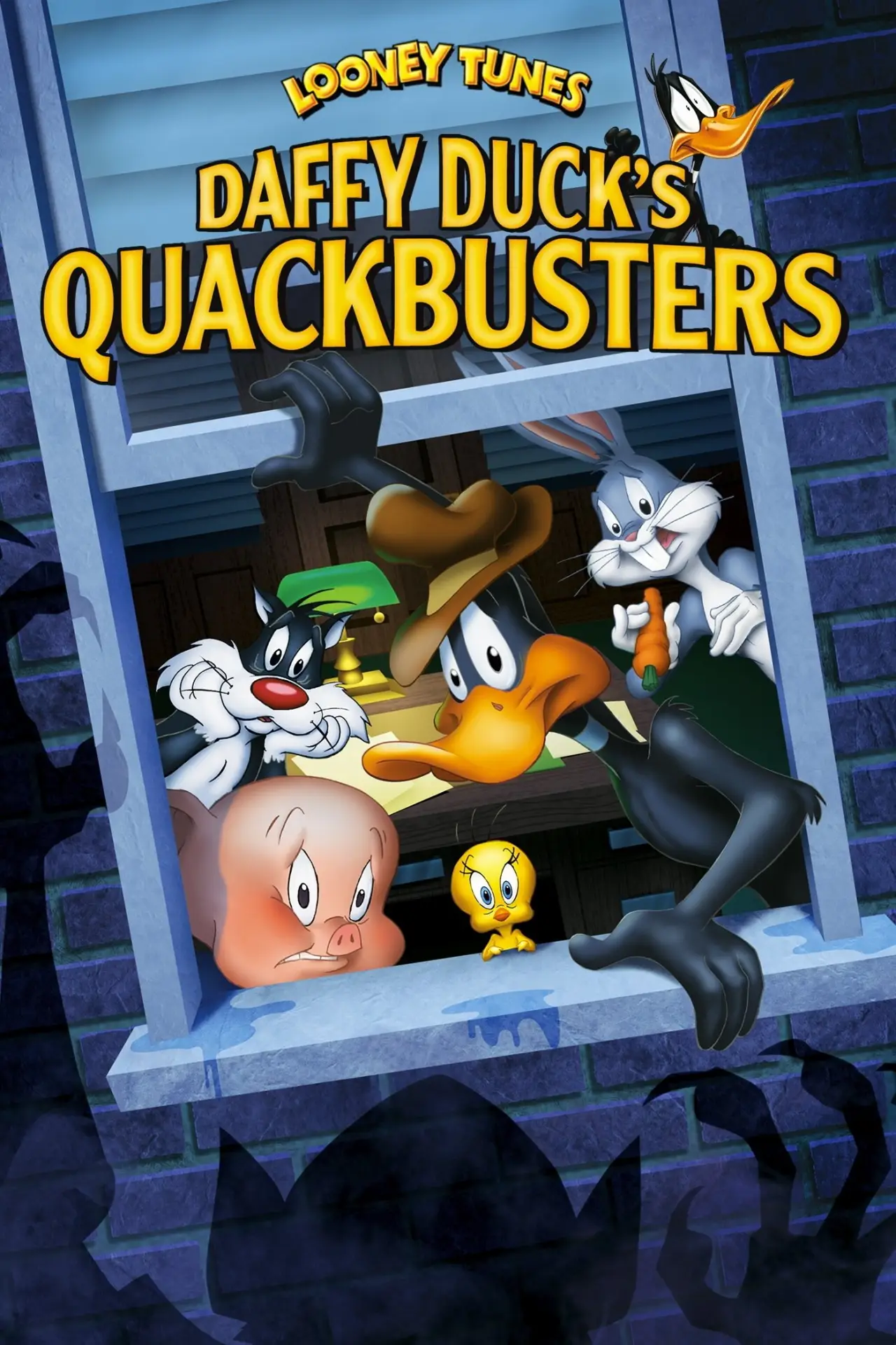 Plakat filmowy "Kaczor Daffy: Pogromcy Strachów"
