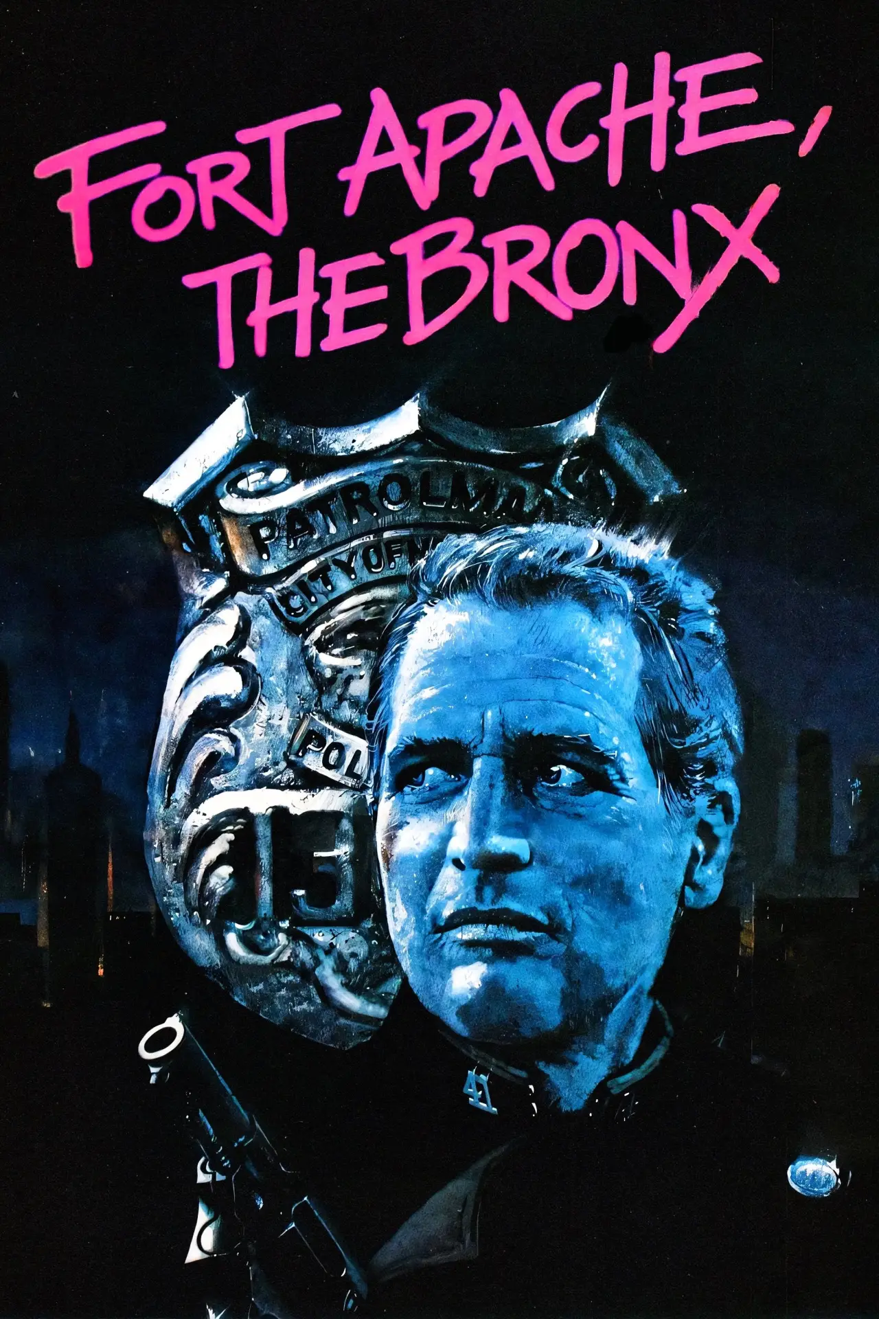 Plakat filmowy "Fort Apache, Bronx"