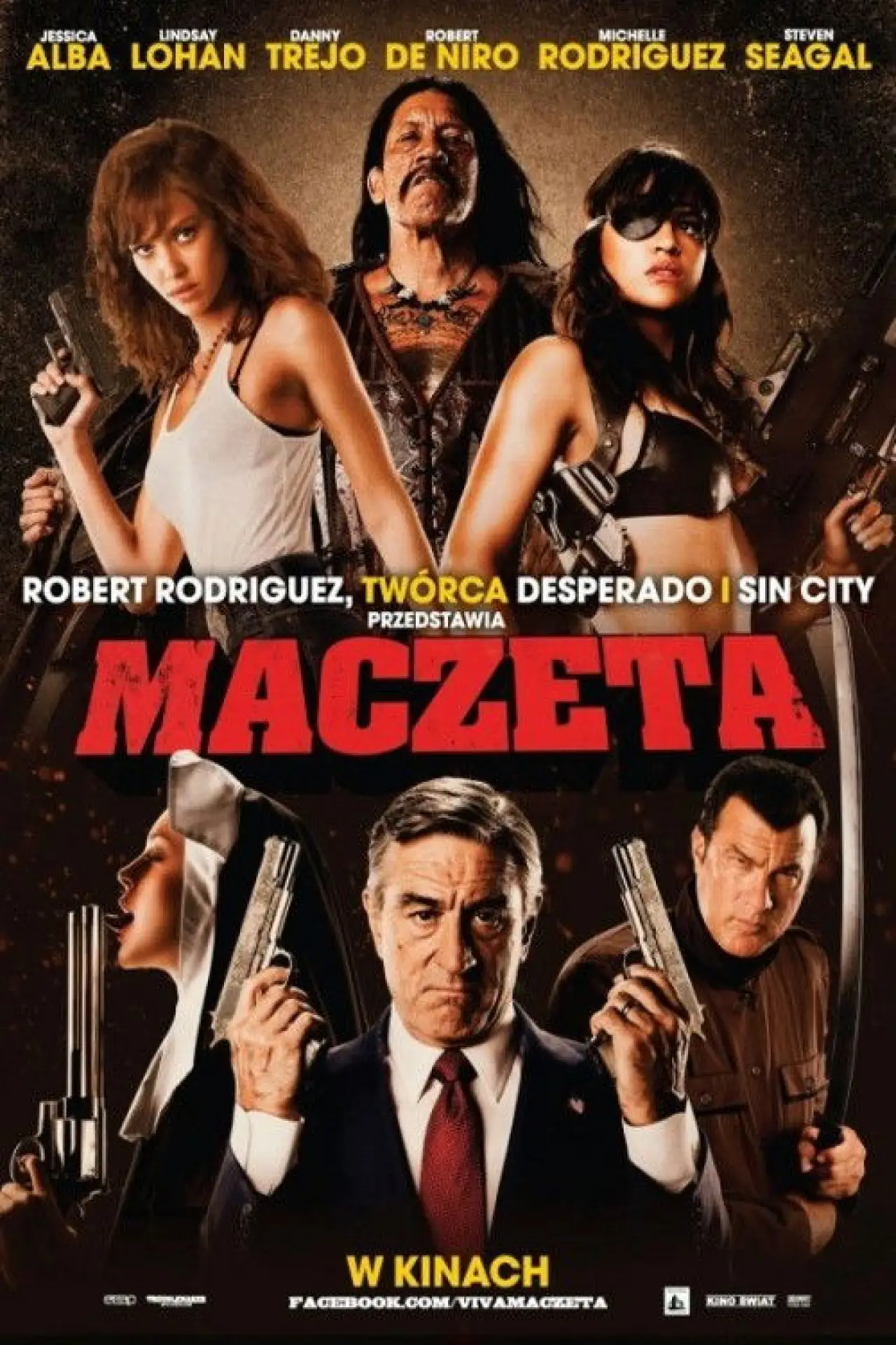Plakat filmowy "Maczeta"