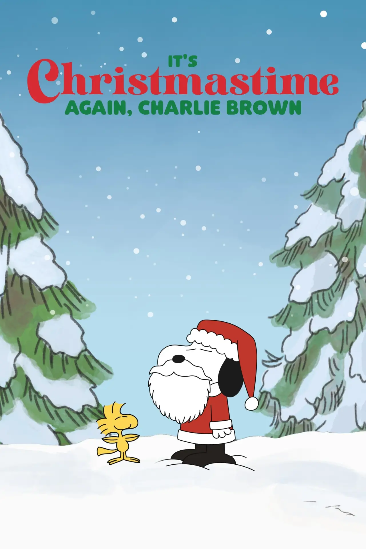 Plakat filmowy "Nadchodzą święta, Charlie Brownie!"