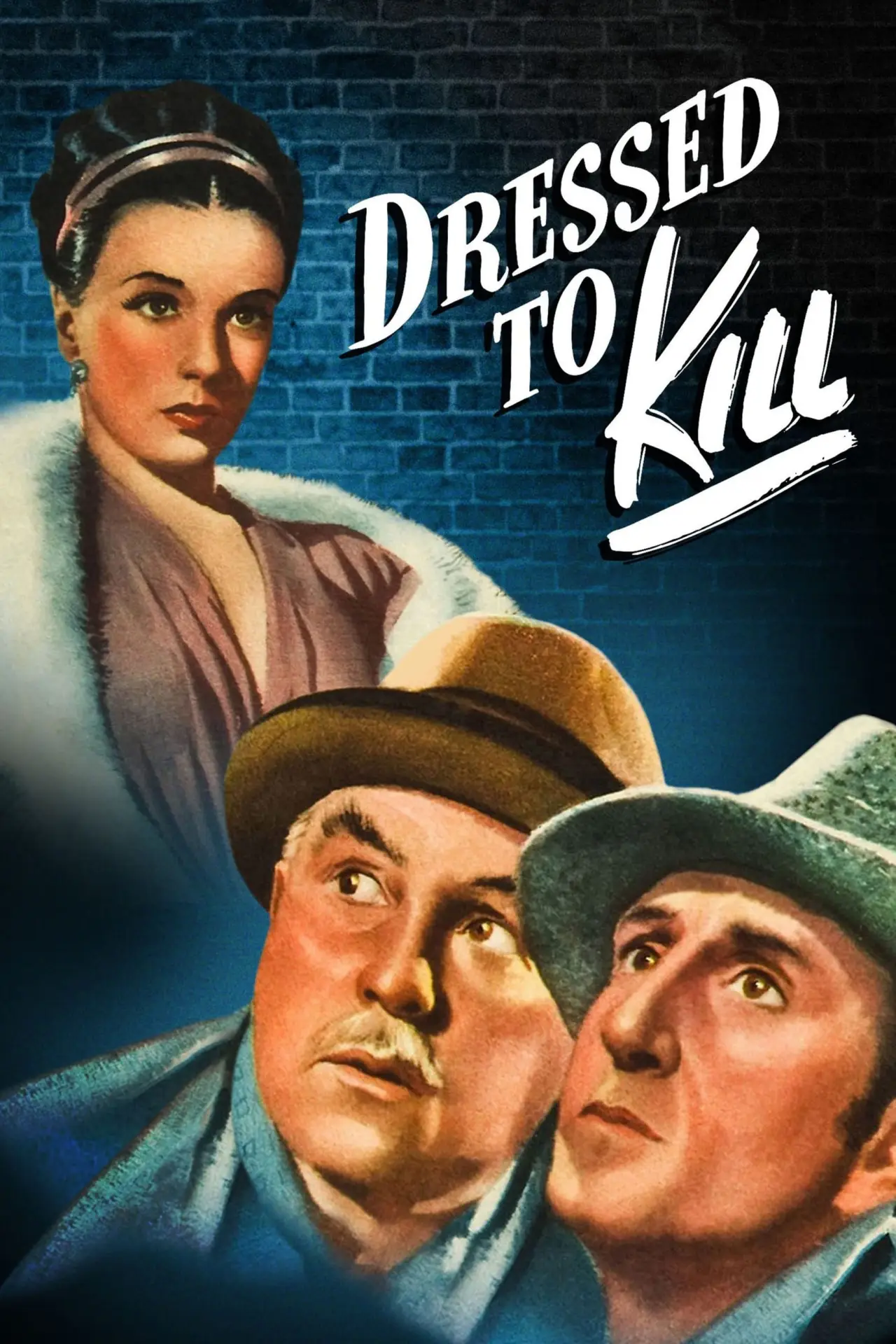 Plakat filmowy "Sherlock Holmes i tajny szyfr"