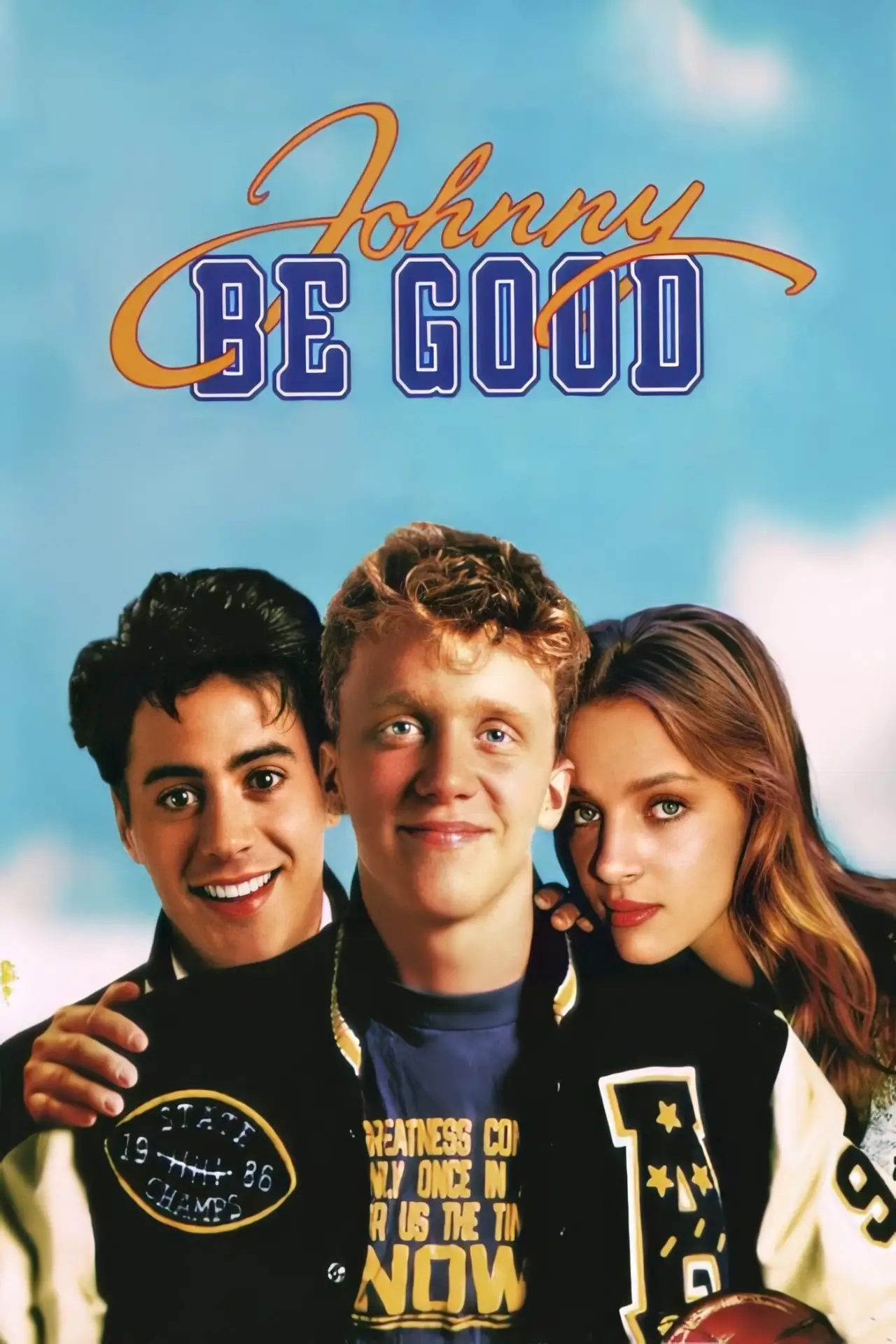 Plakat filmowy "Bądź dobry Johnny"
