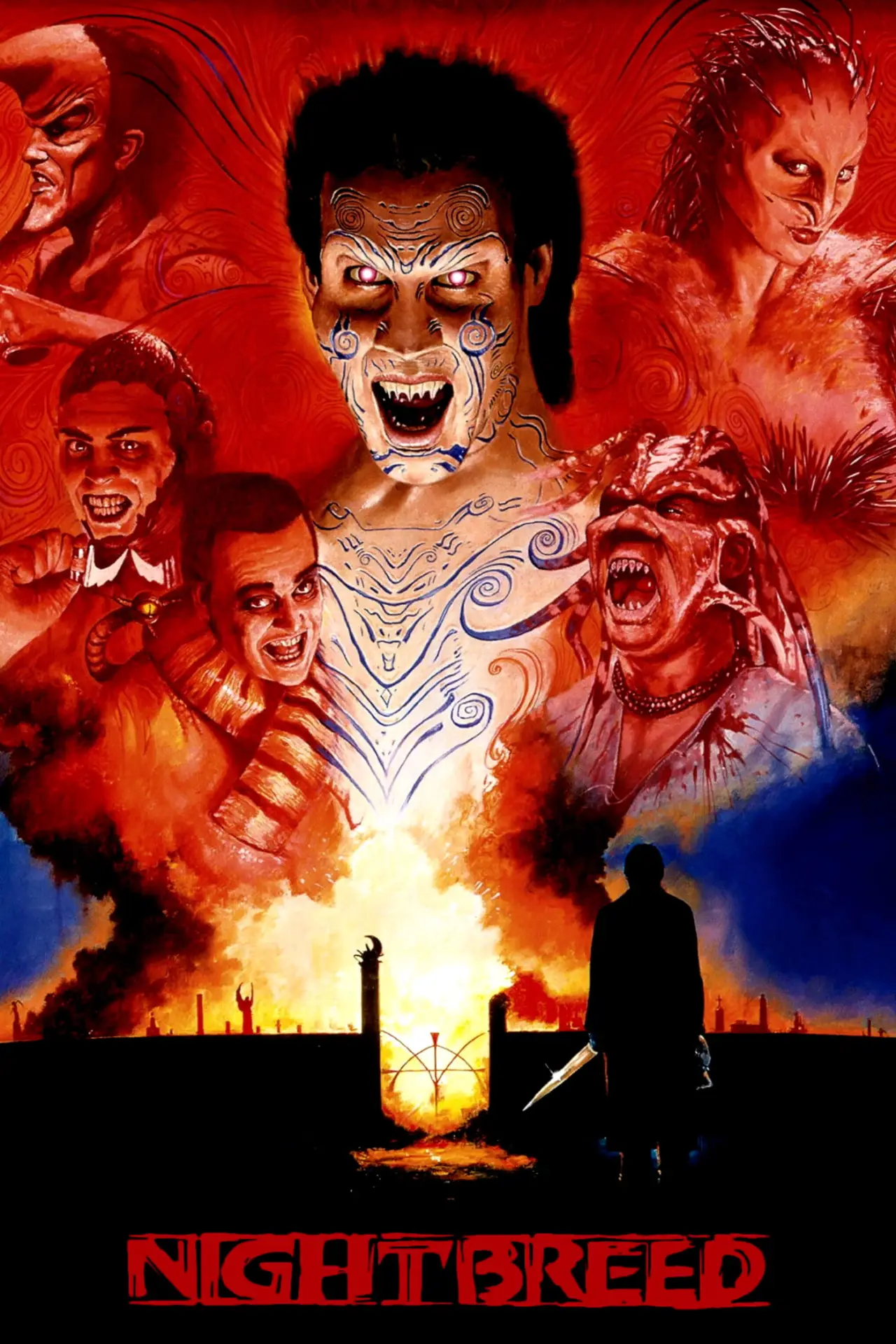 Plakat filmowy "Nocne plemię"
