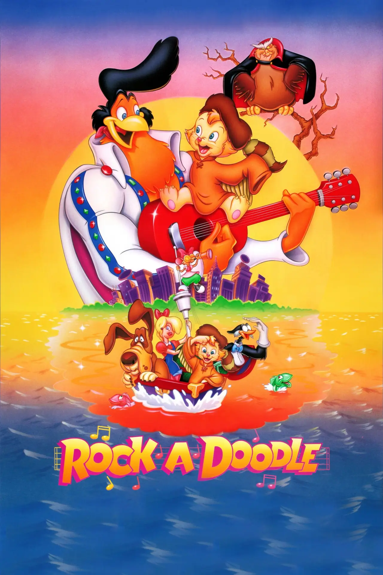 Plakat filmowy "Powrót Króla Rock and Rulla"