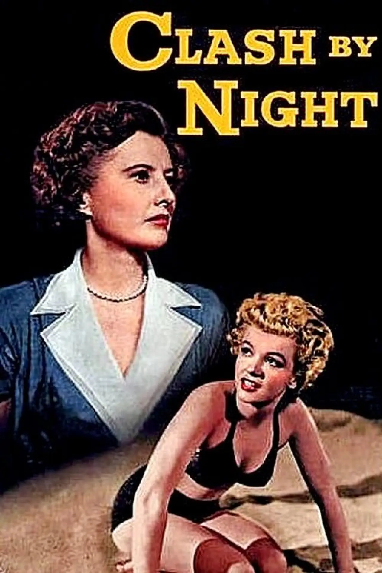 Plakat filmowy "Na krawędzi"