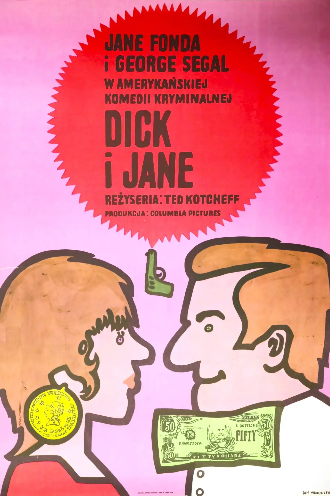 Plakat filmowy "Dick i Jane"