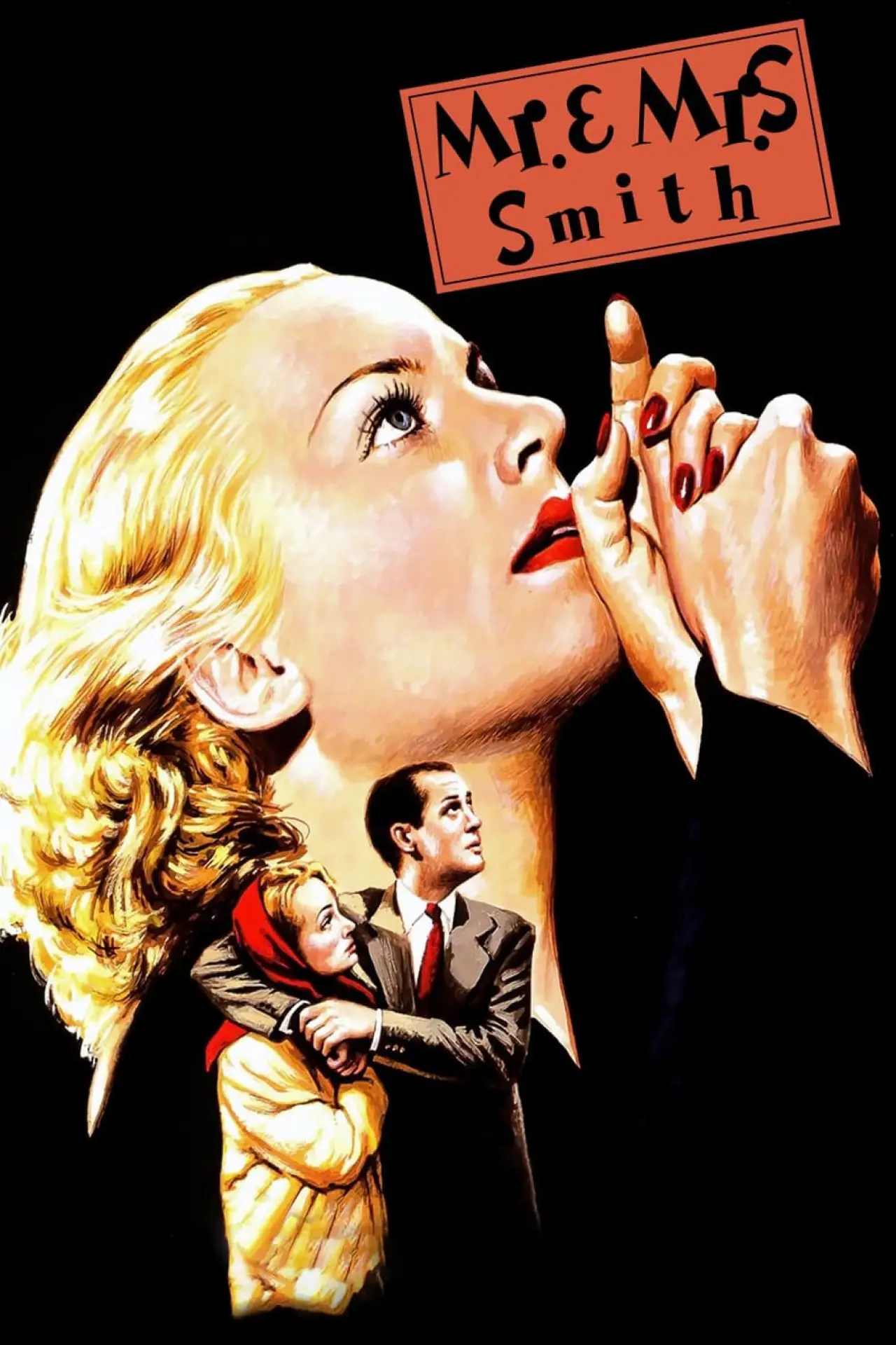Plakat filmowy "Mr. & Mrs. Smith"