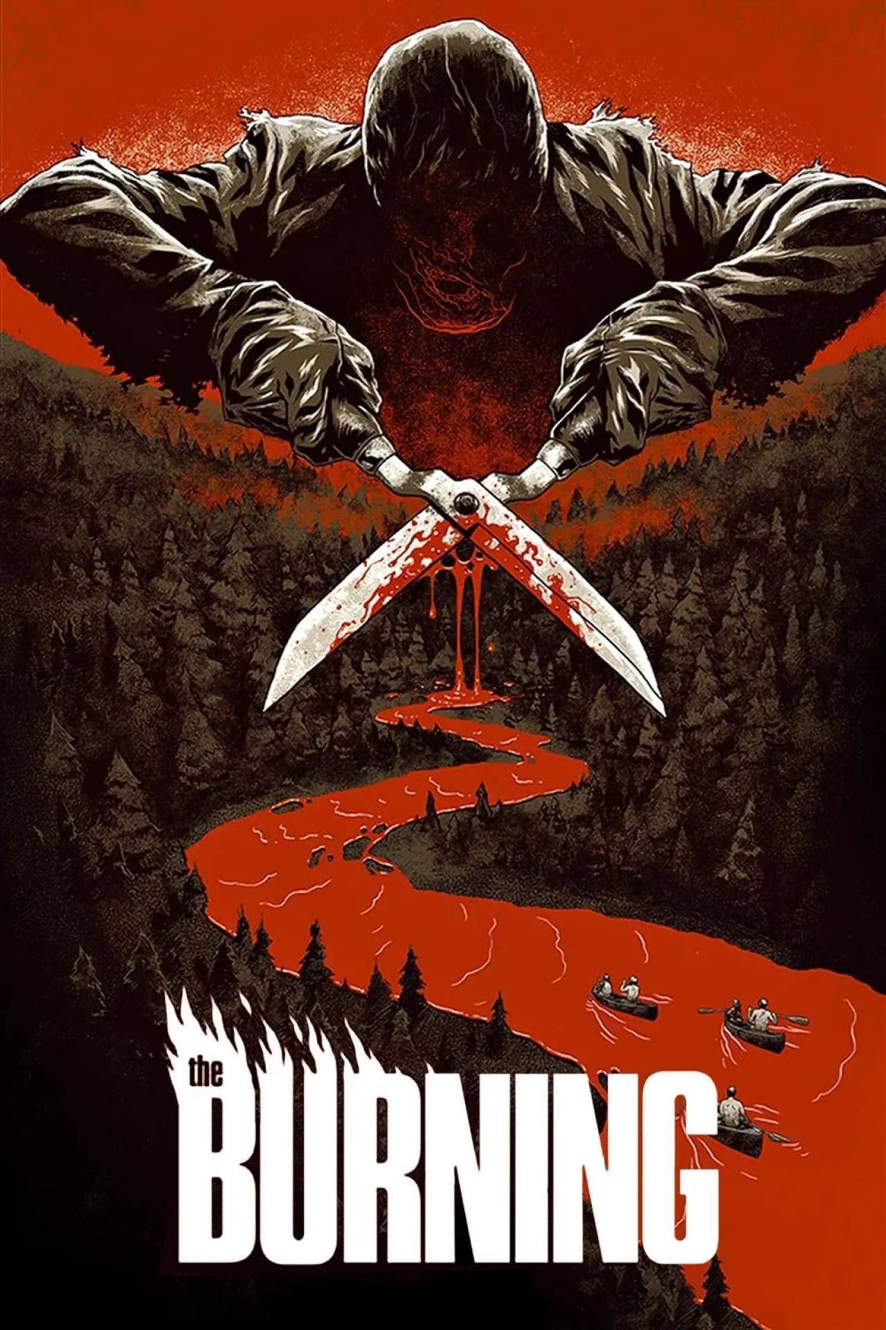 Plakat filmowy "Podpalenie"
