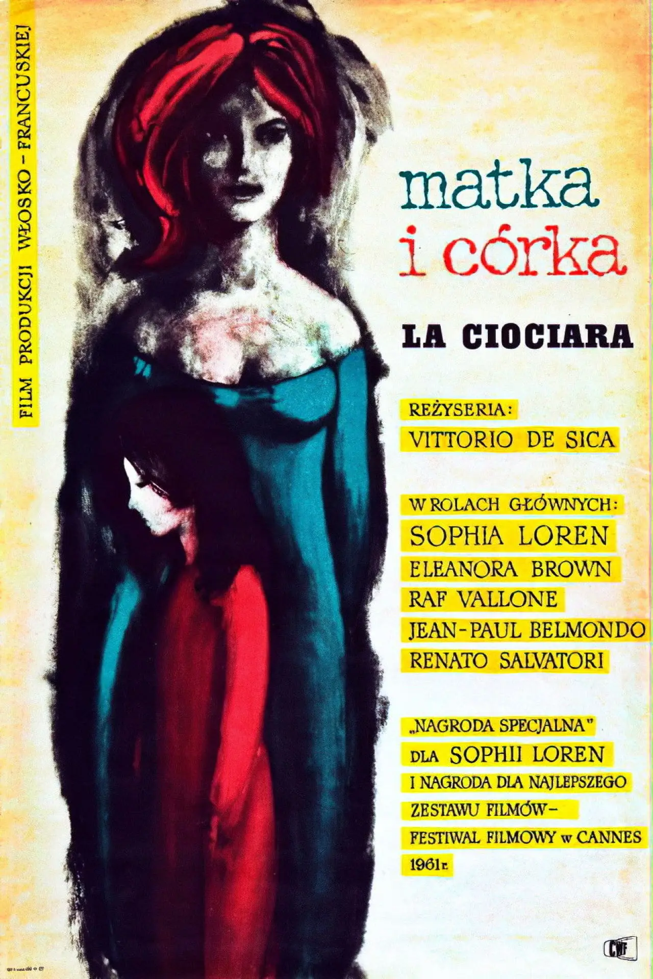 Plakat filmowy "Matka i córka"