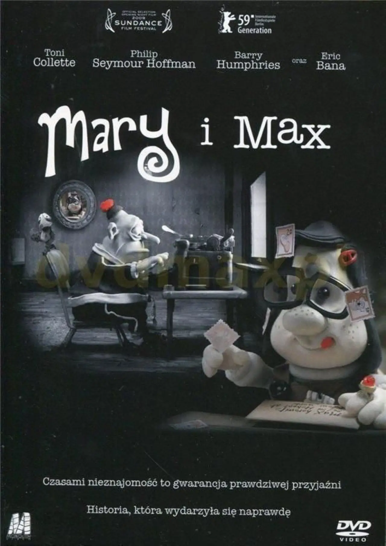Plakat filmowy "Mary i Max"