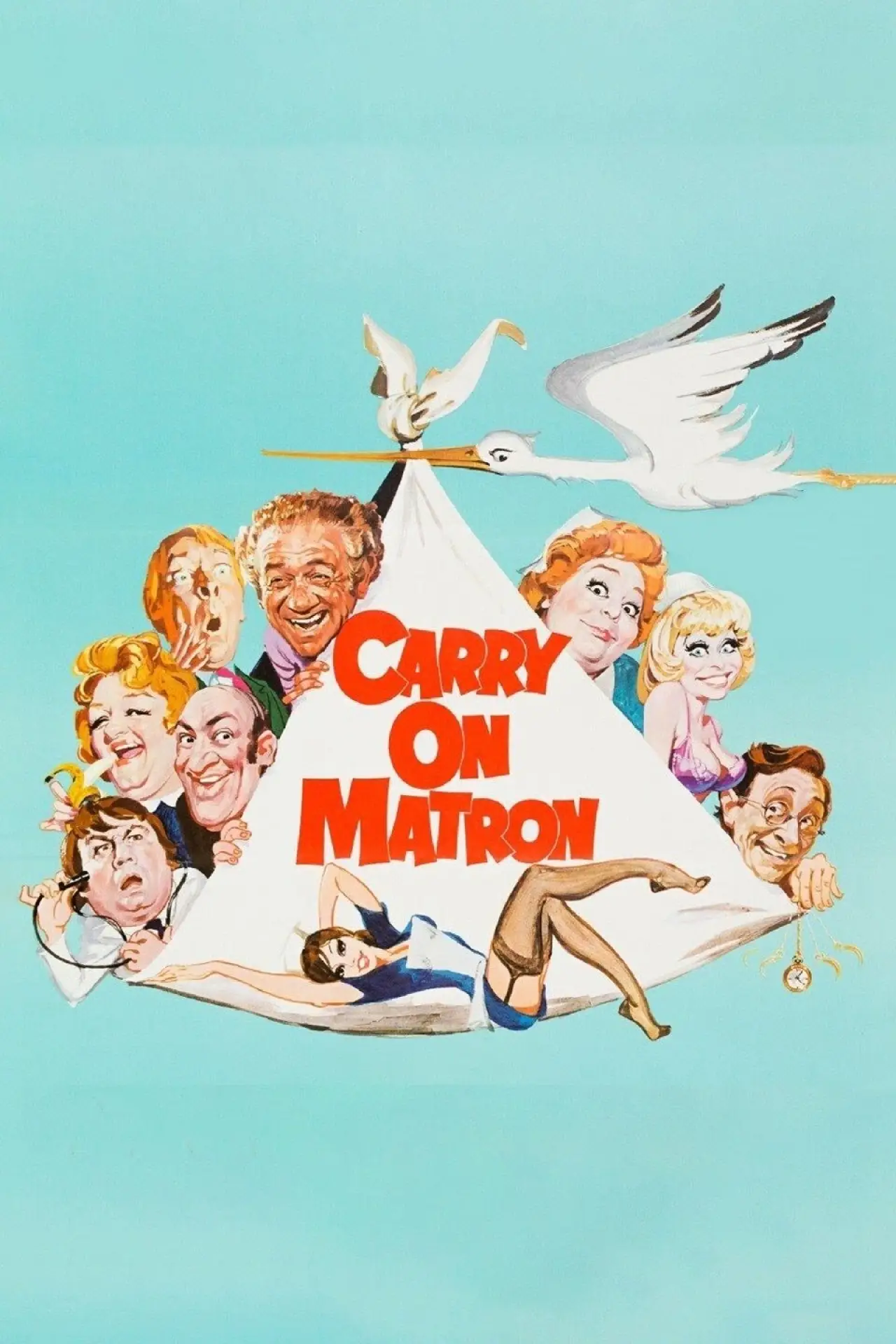 Plakat filmowy "Cała naprzód: Mamuśka do dzieła"