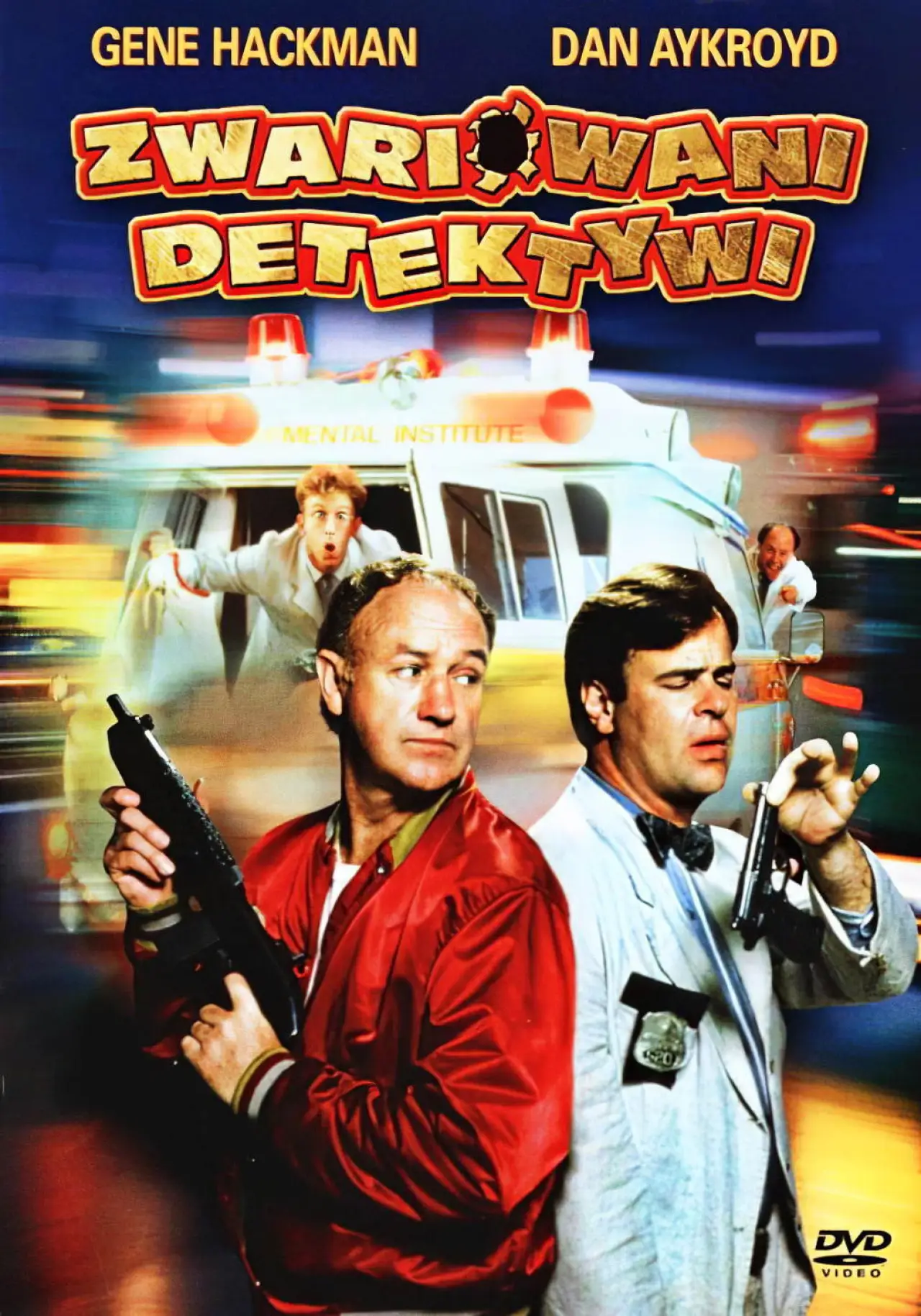 Plakat filmowy "Zwariowani detektywi"