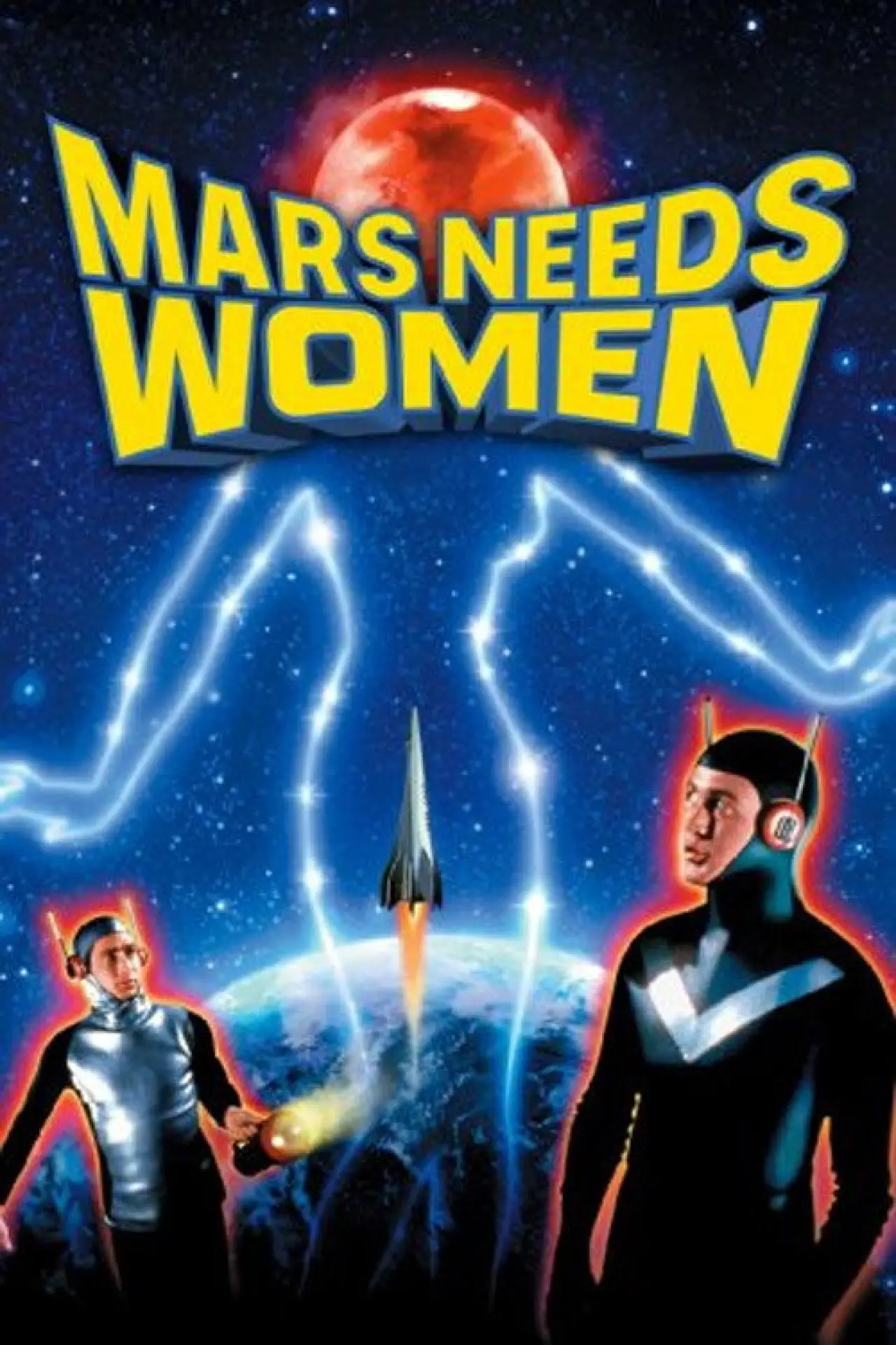 Plakat filmowy "Mars Needs Women"