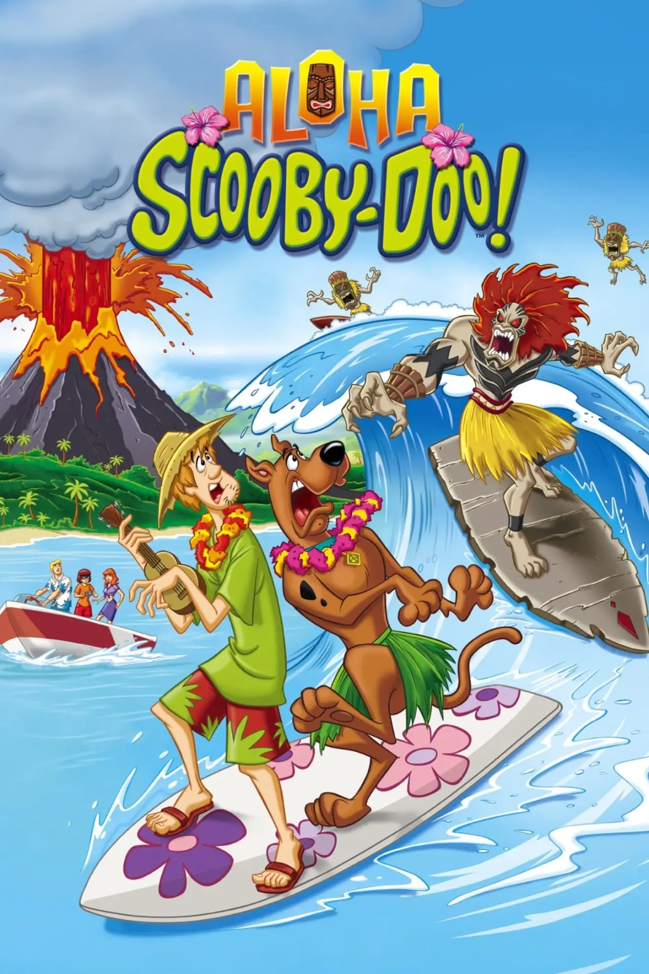 Plakat filmowy "Aloha Scooby-Doo!"