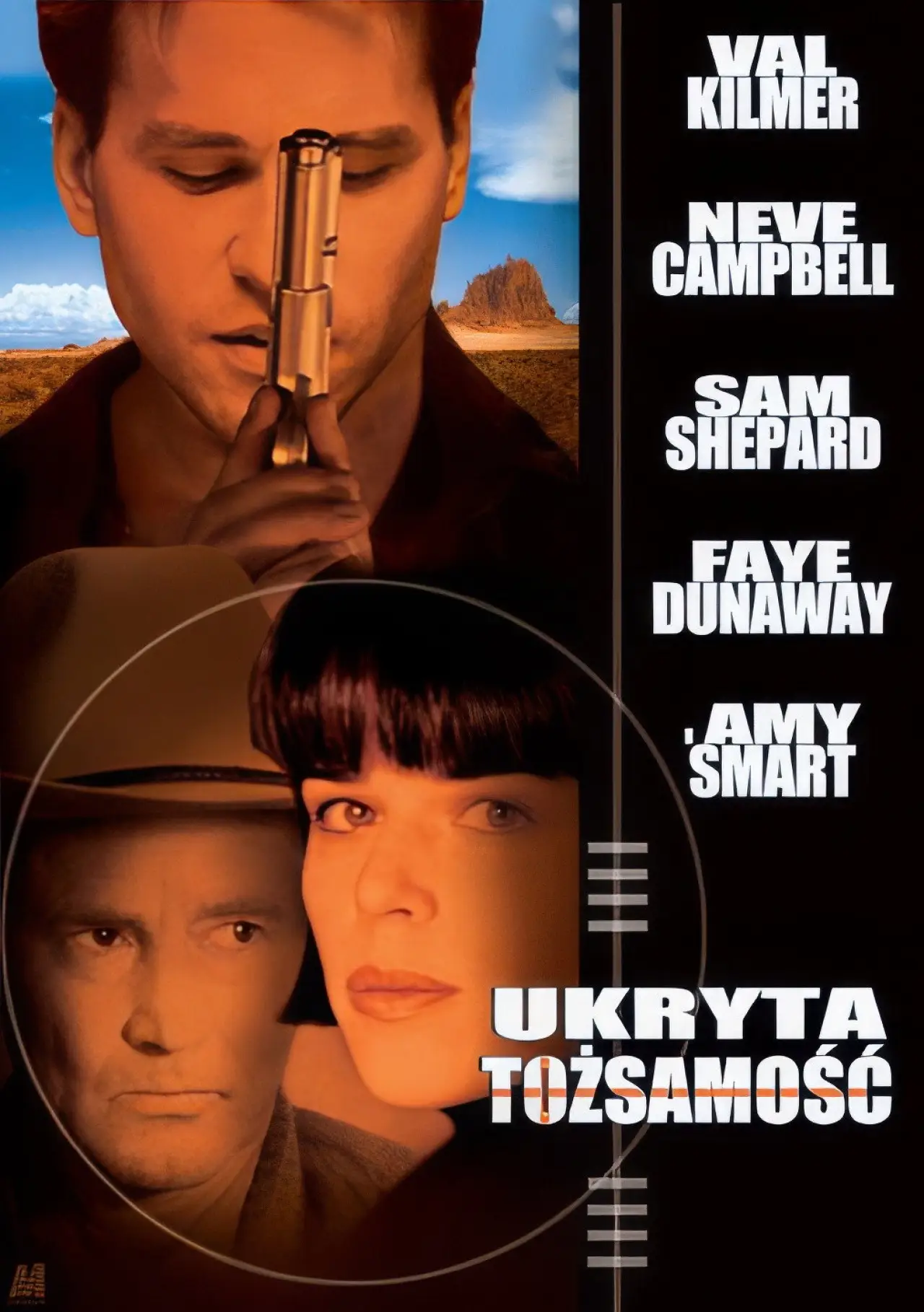 Plakat filmowy "Ukryta tożsamość"