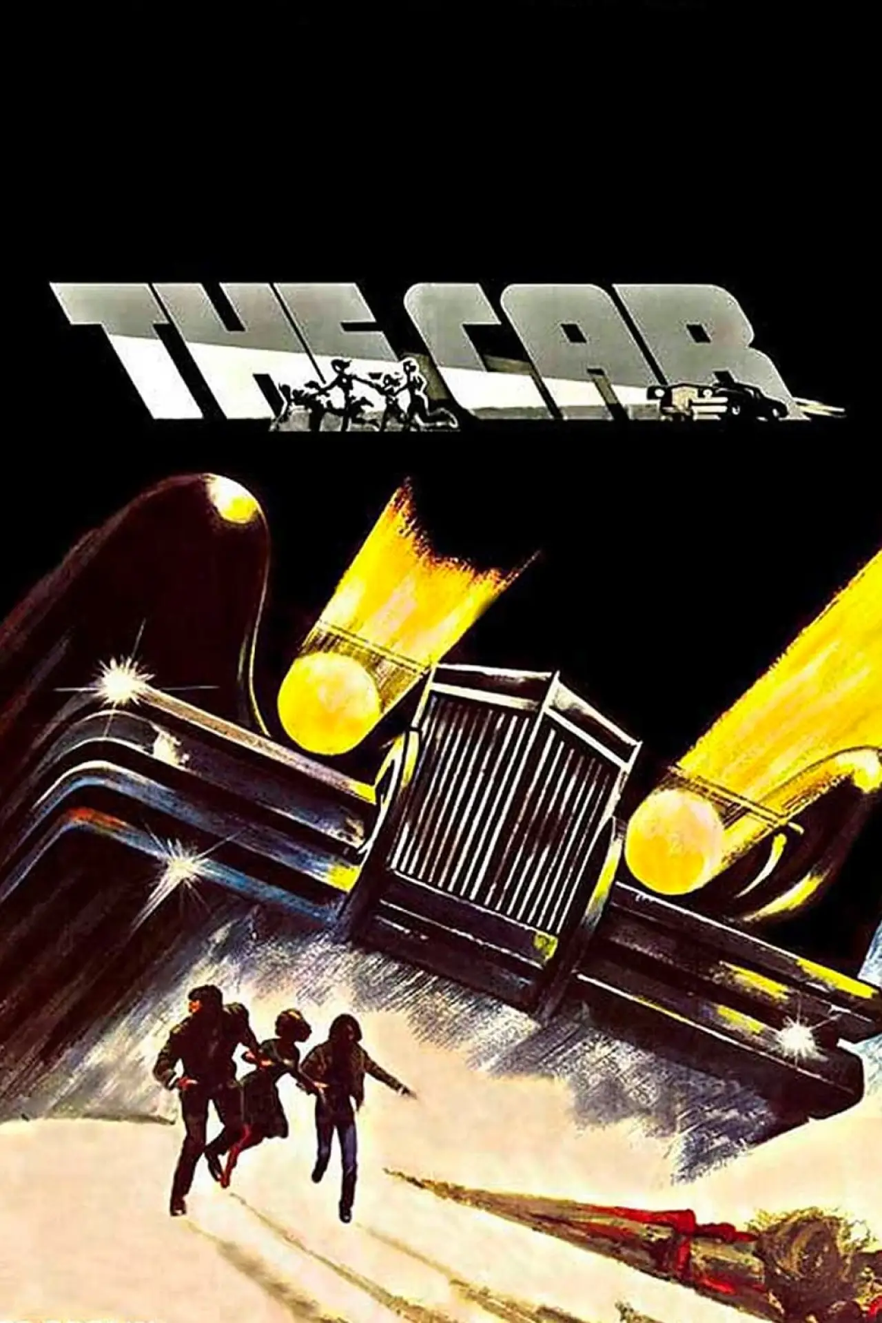 Plakat filmowy "Samochód"