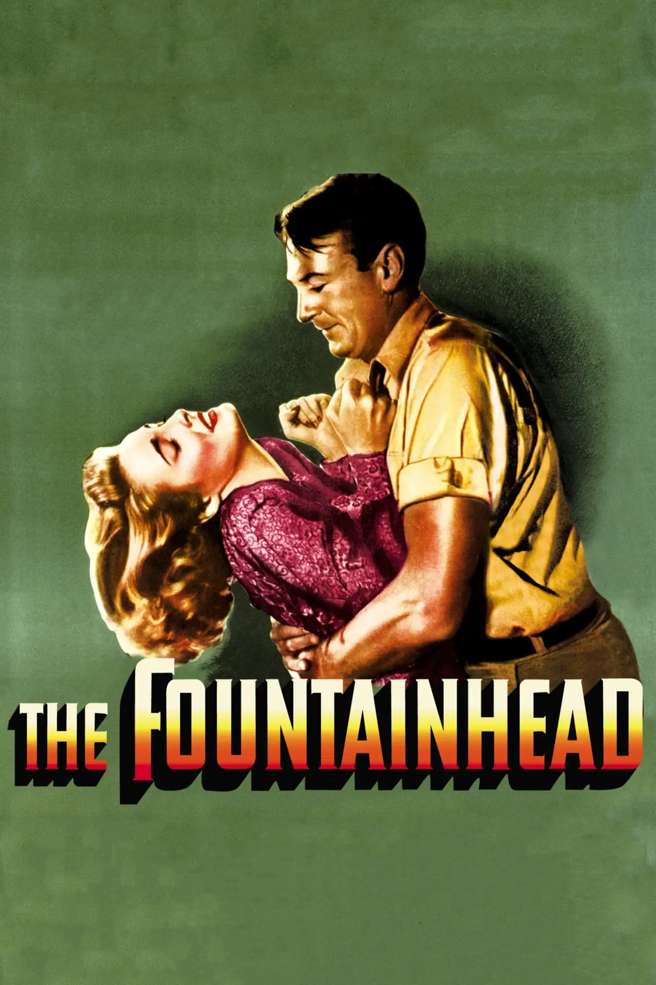 Plakat filmowy "The Fountainhead"