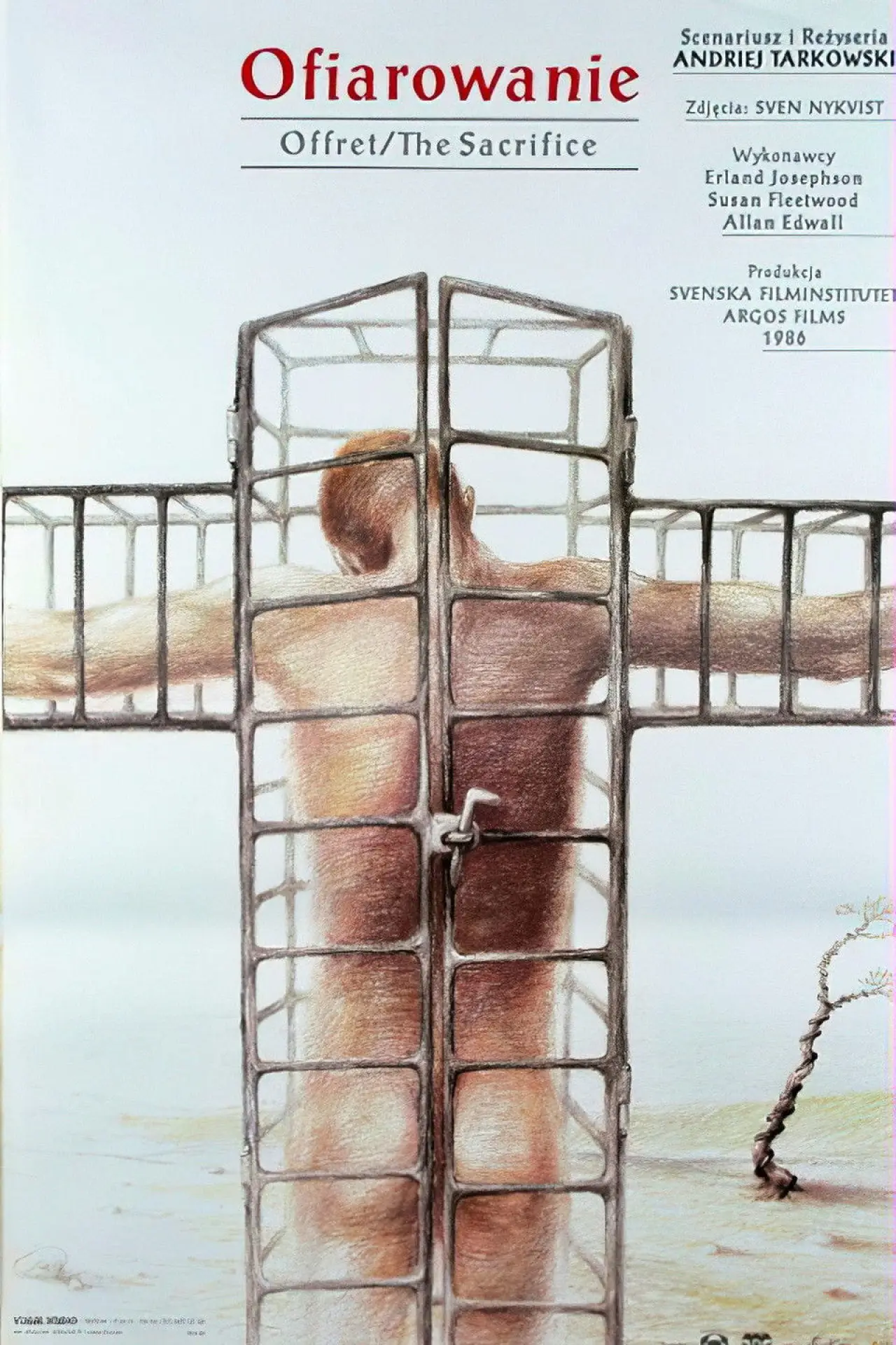Plakat filmowy "Ofiarowanie"