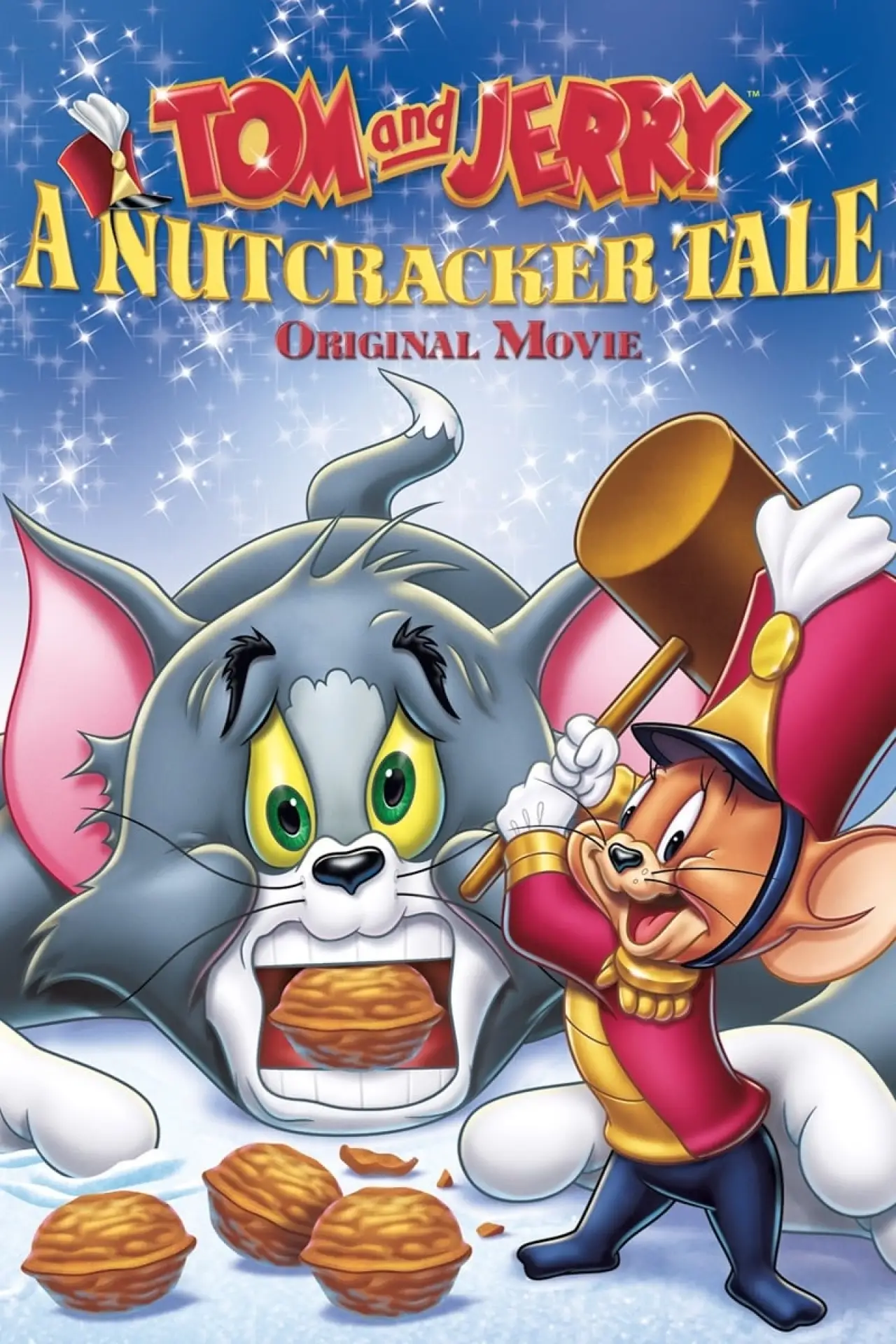 Plakat filmowy "Tom i Jerry: Dziadek do orzechów"