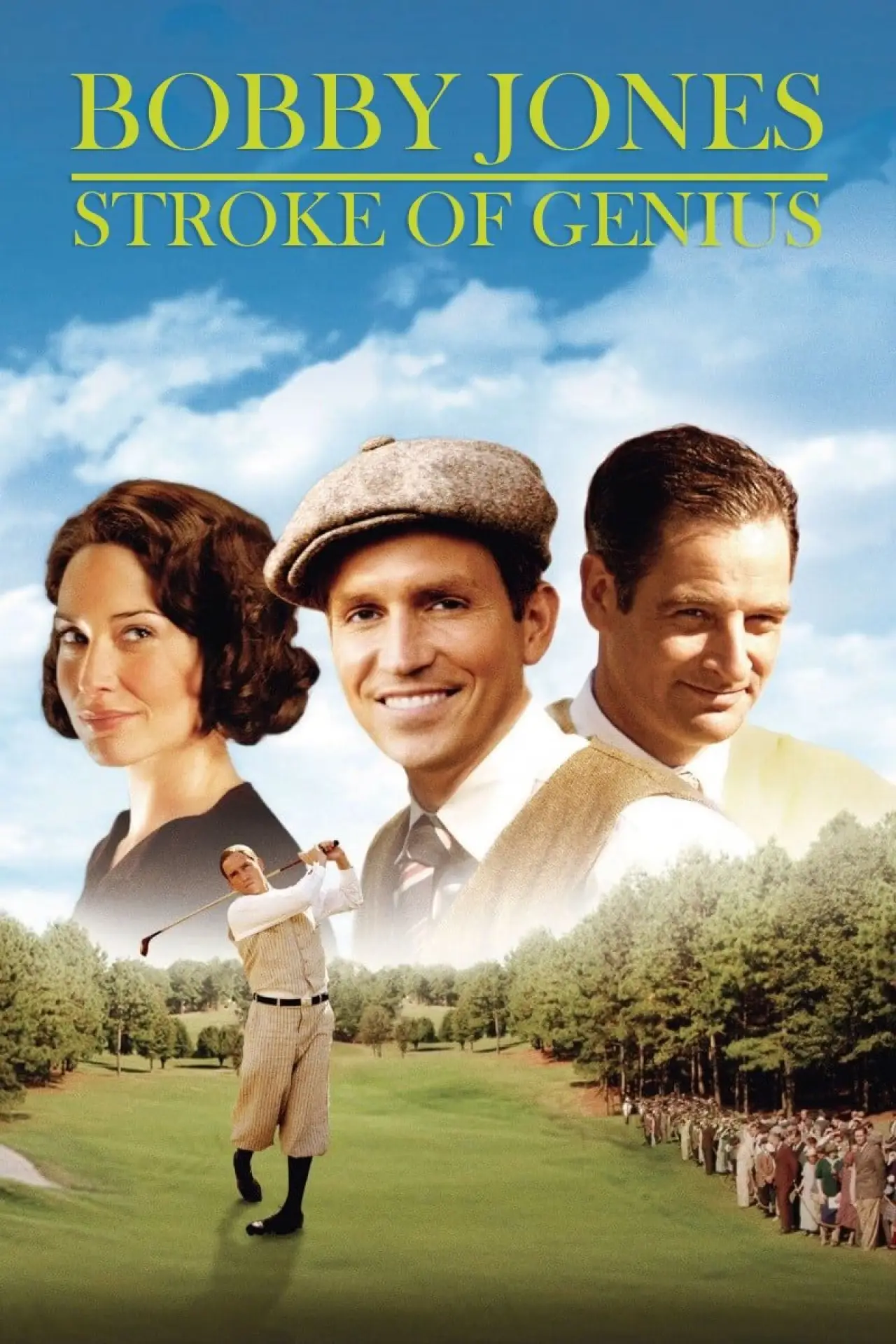 Plakat filmowy "Bobby Jones: Stroke of Genius"