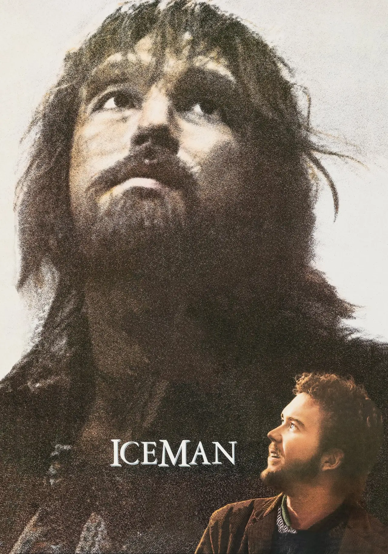 Plakat filmowy "Człowiek z lodowca"