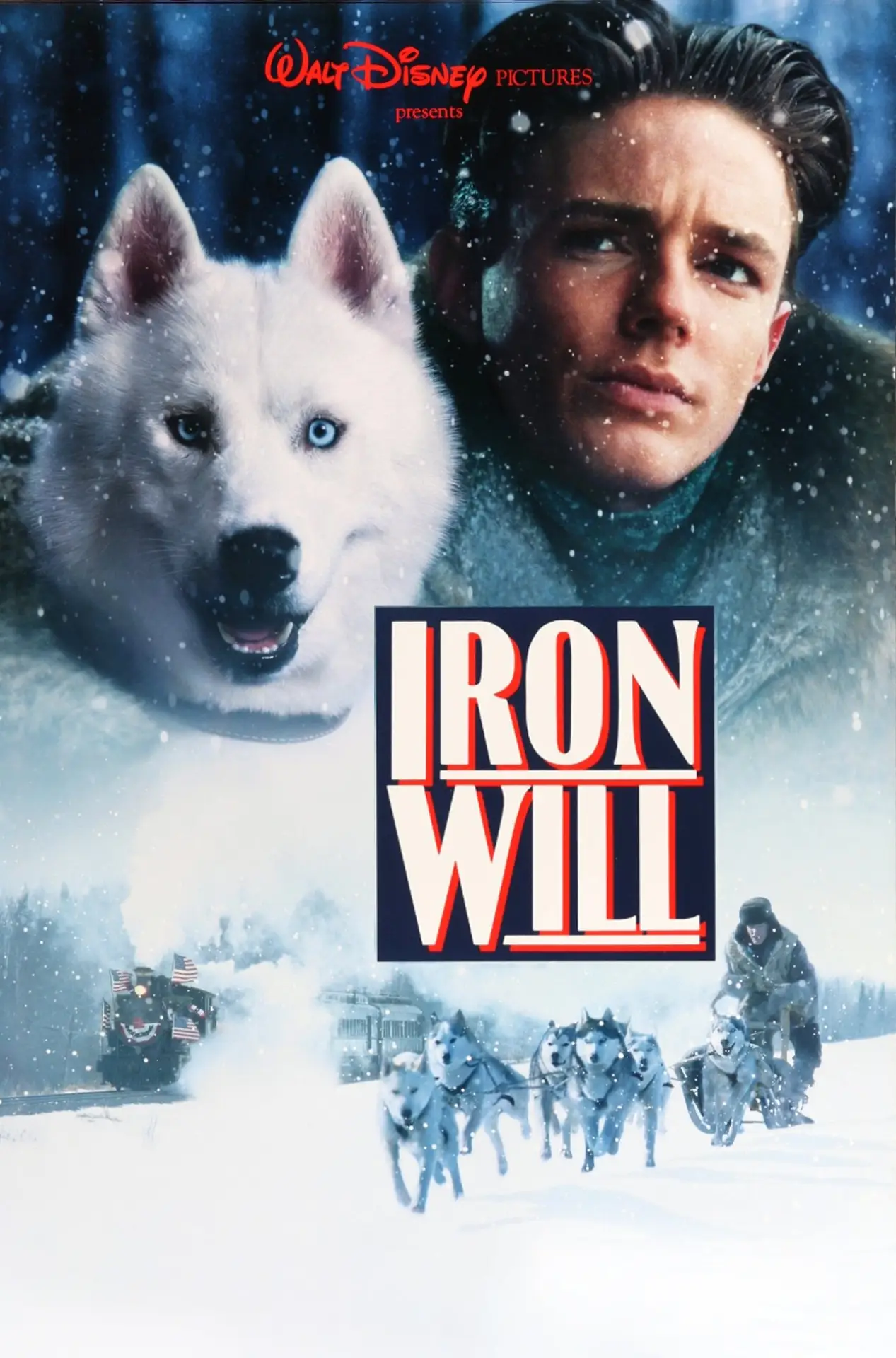 Plakat filmowy "Żelazna wola"