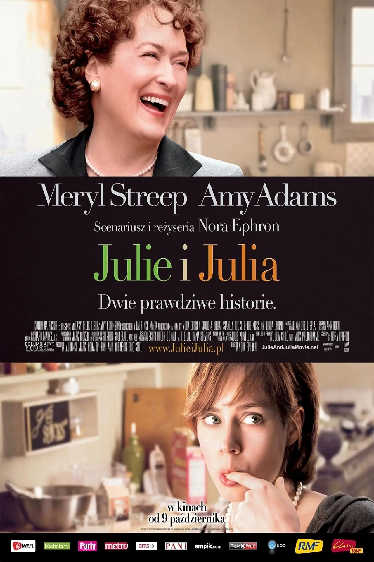 Plakat filmowy "Julie i Julia"