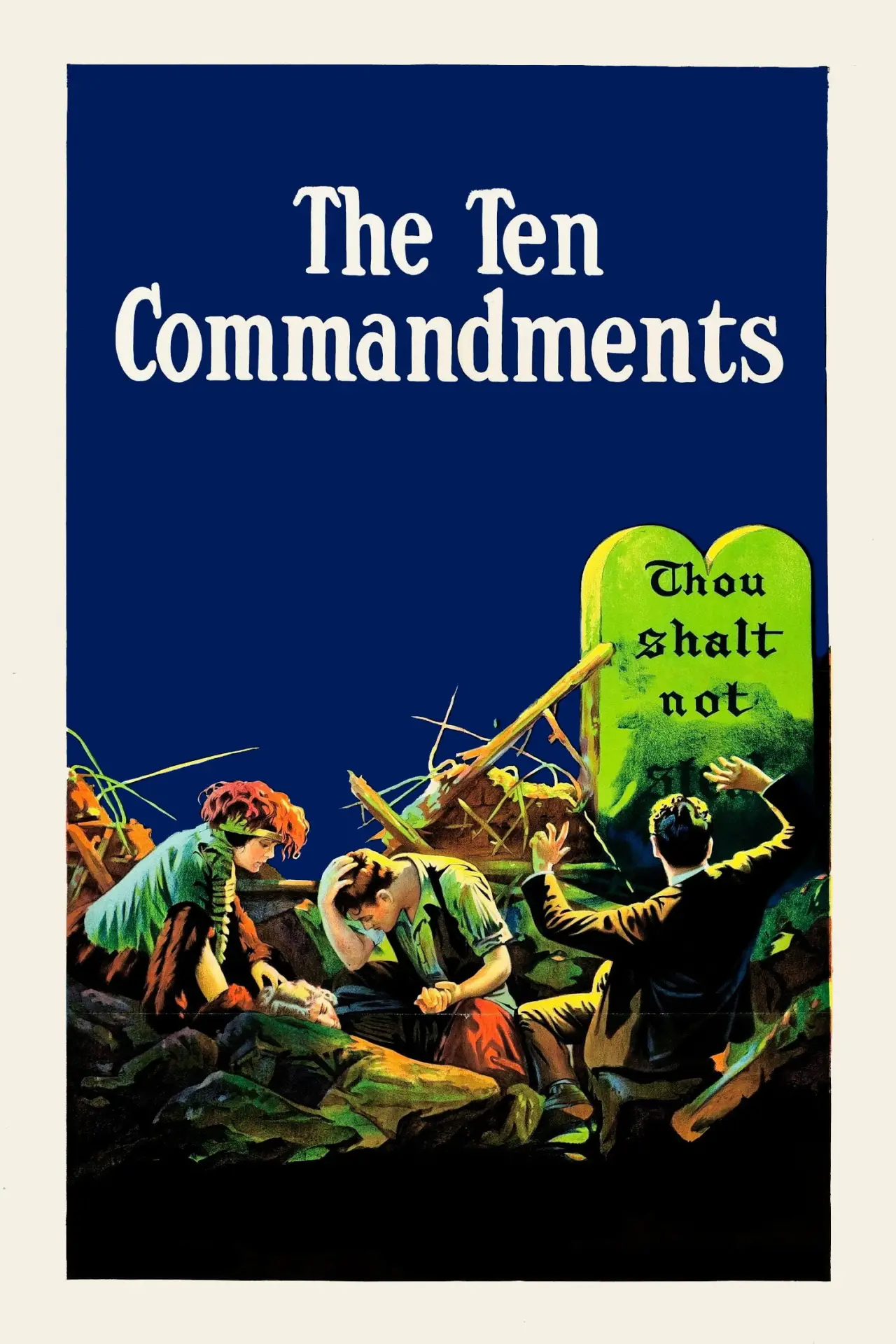 Plakat filmowy "The Ten Commandments"