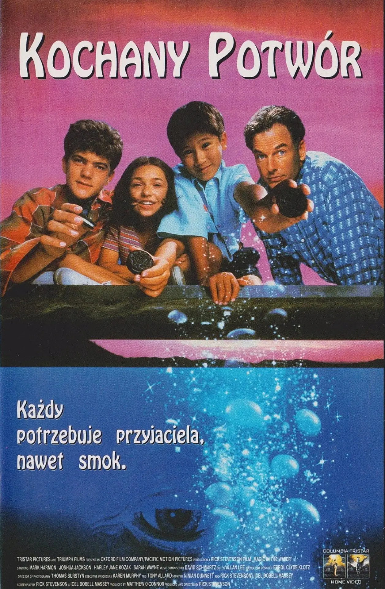 Plakat filmowy "Kochany potwór"