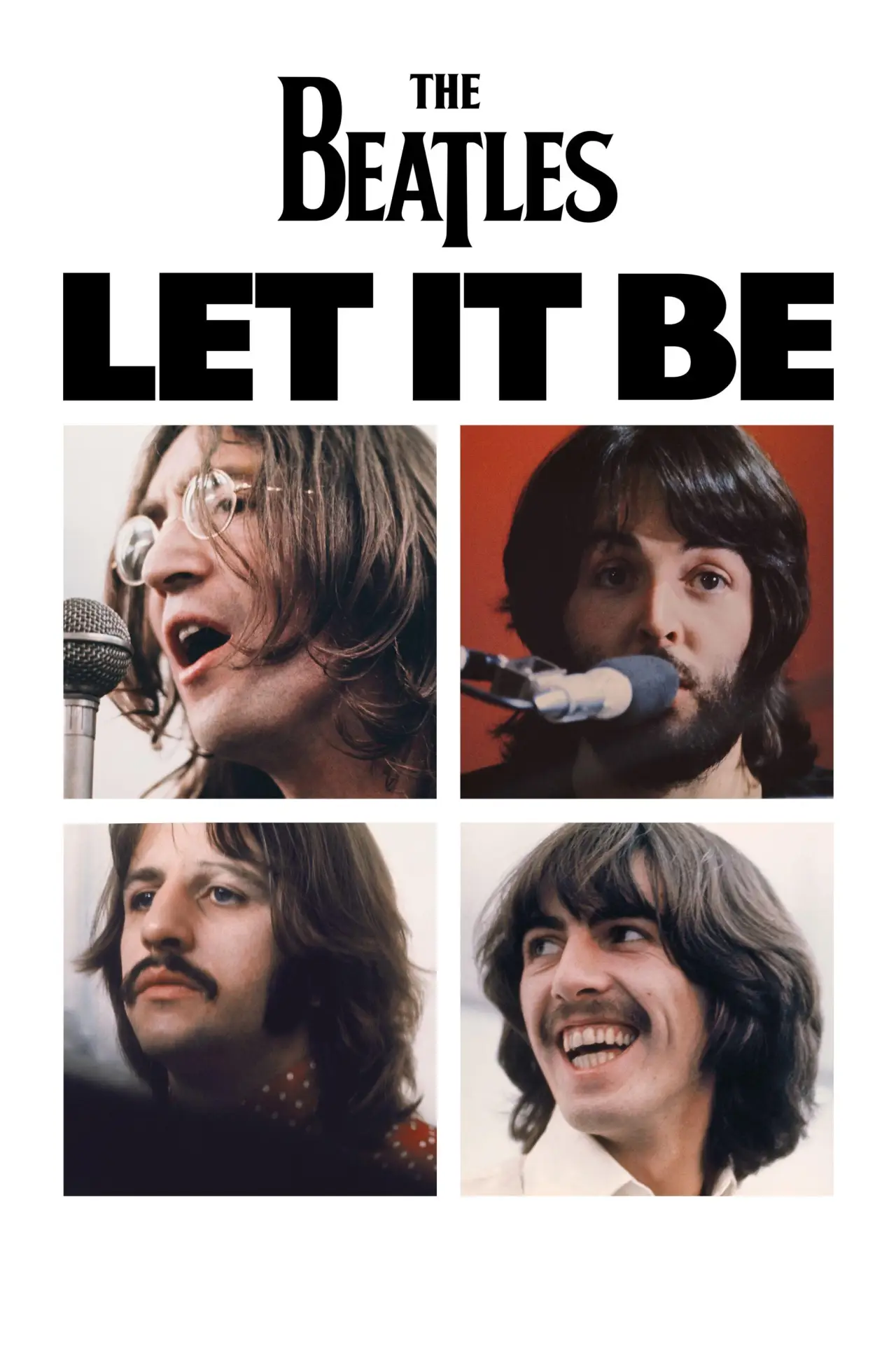 Plakat filmowy "Let It Be"