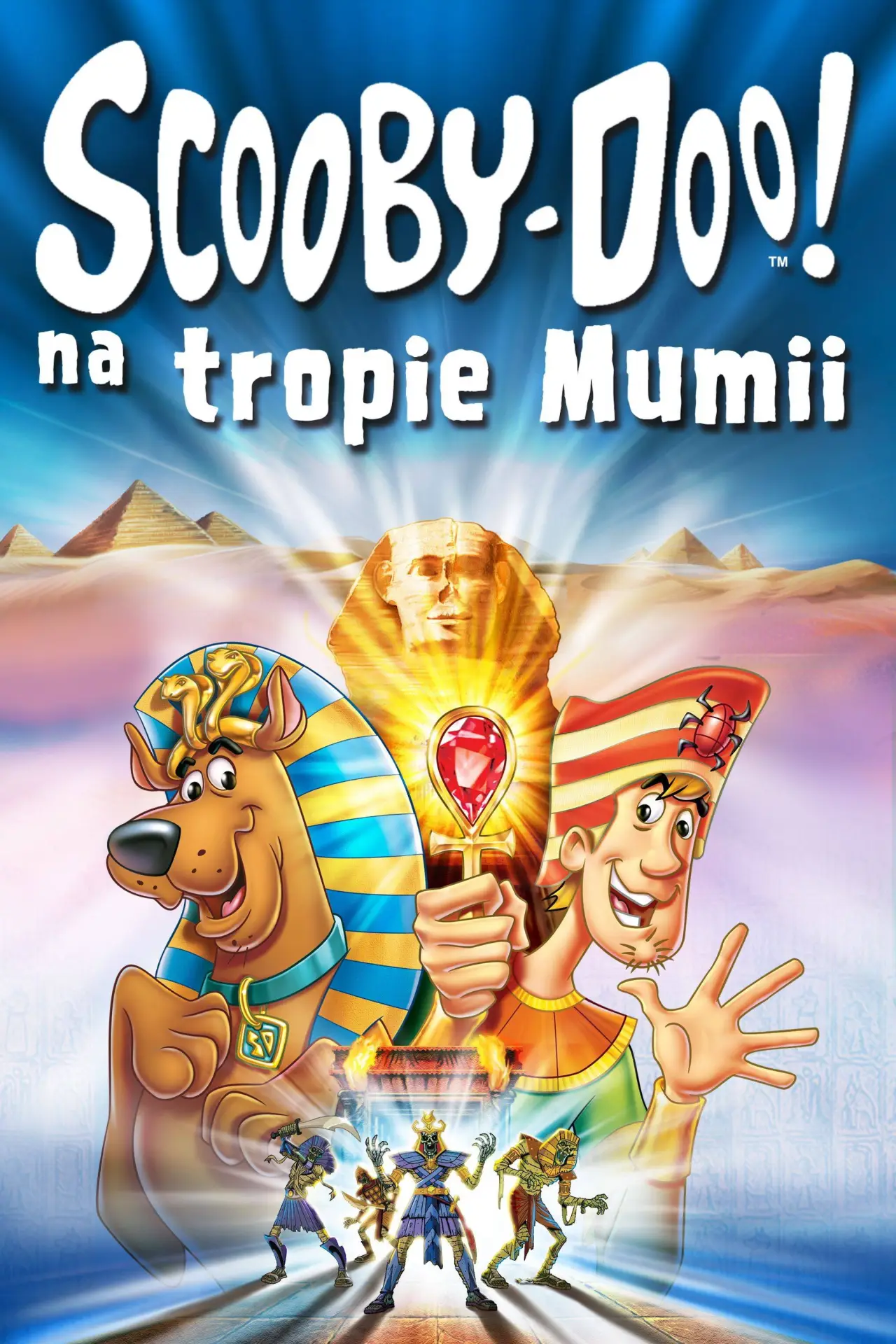Plakat filmowy "Scooby Doo na tropie Mumii"