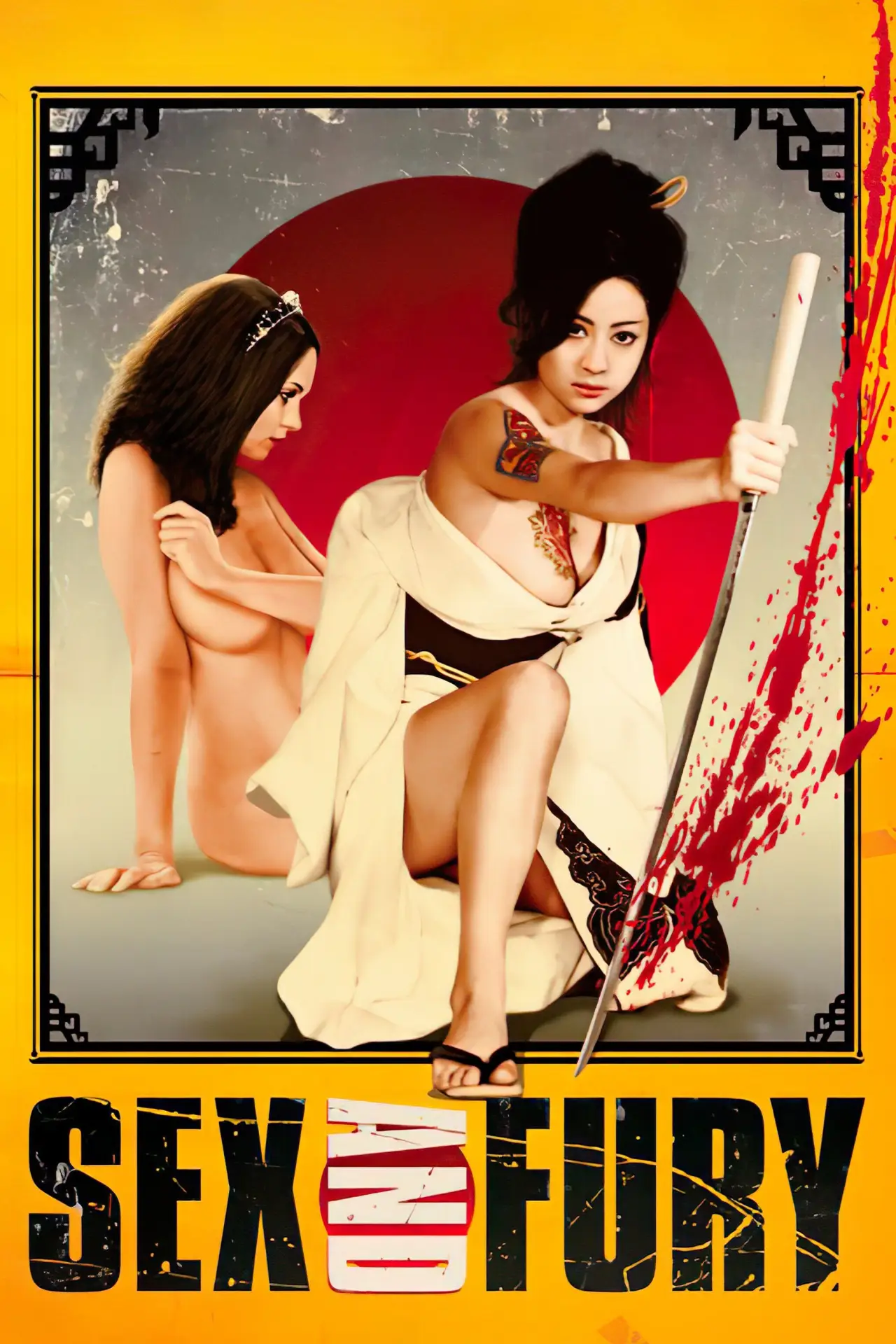 Plakat filmowy "Sex i Furia"