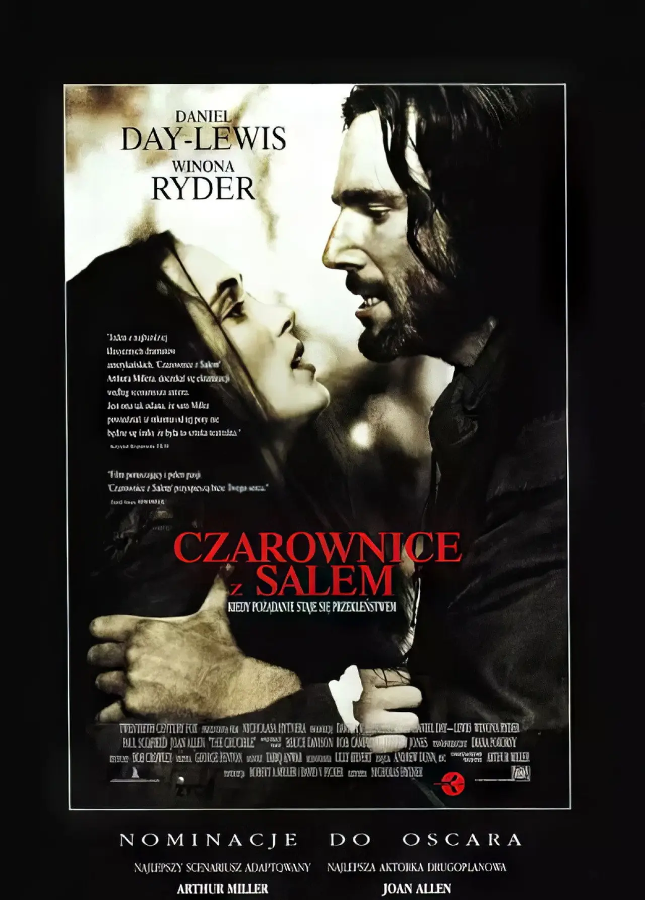 Plakat filmowy "Czarownice z Salem"