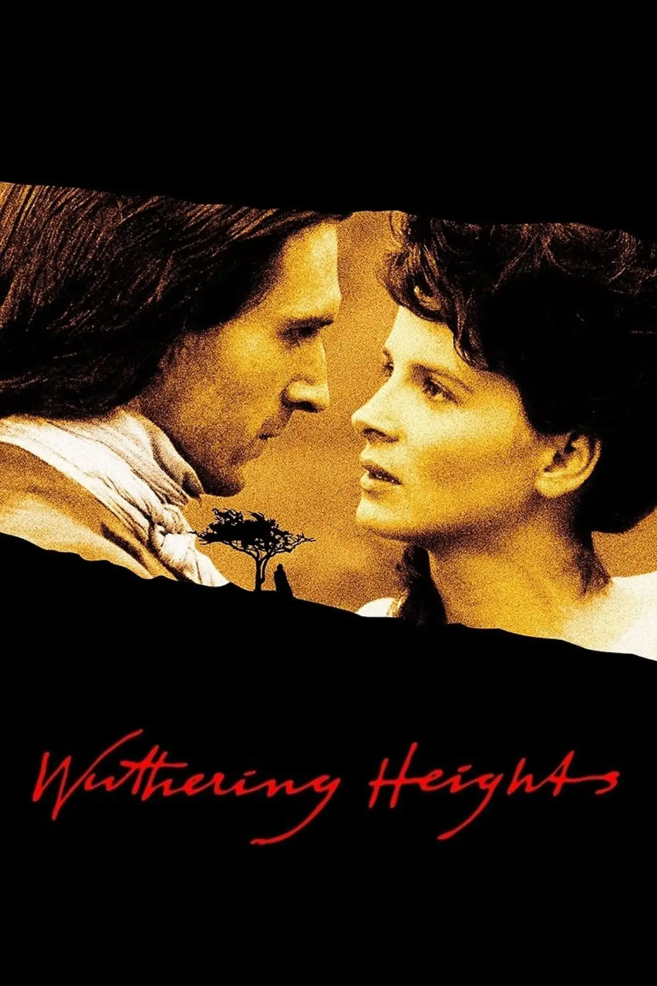 Plakat filmowy "Wichrowe Wzgórza"