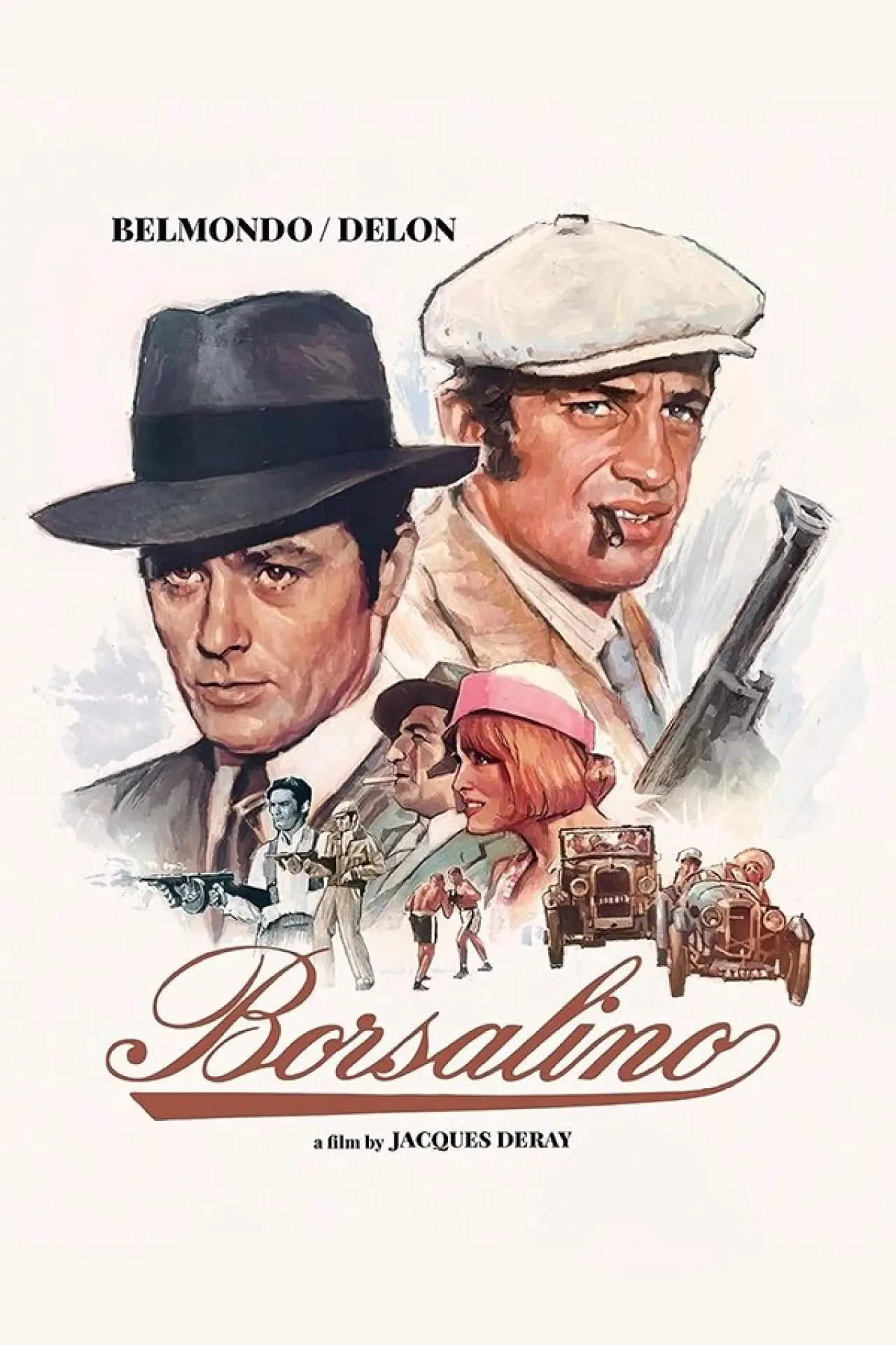 Plakat filmowy "Borsalino"