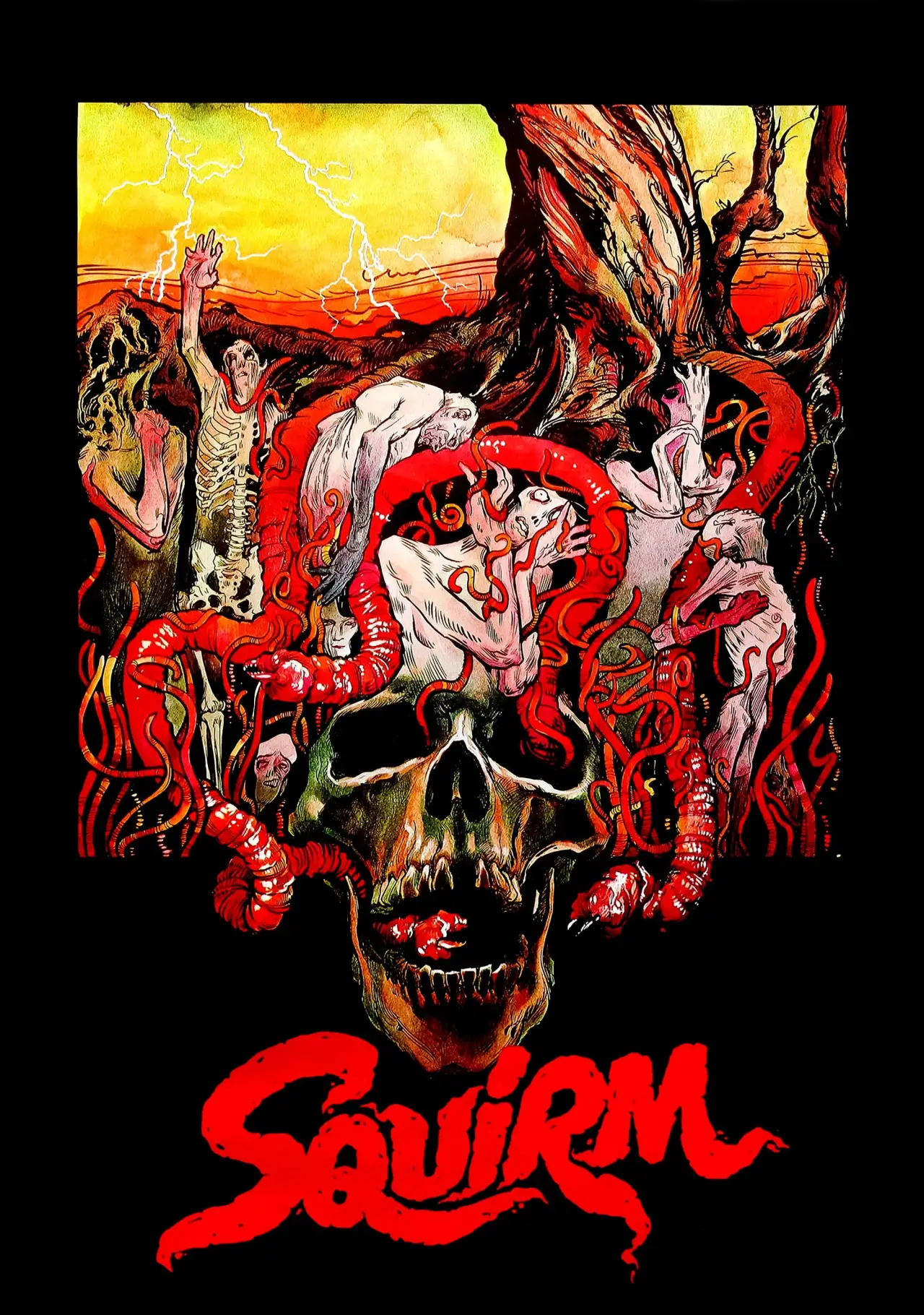 Plakat filmowy "Squirm"