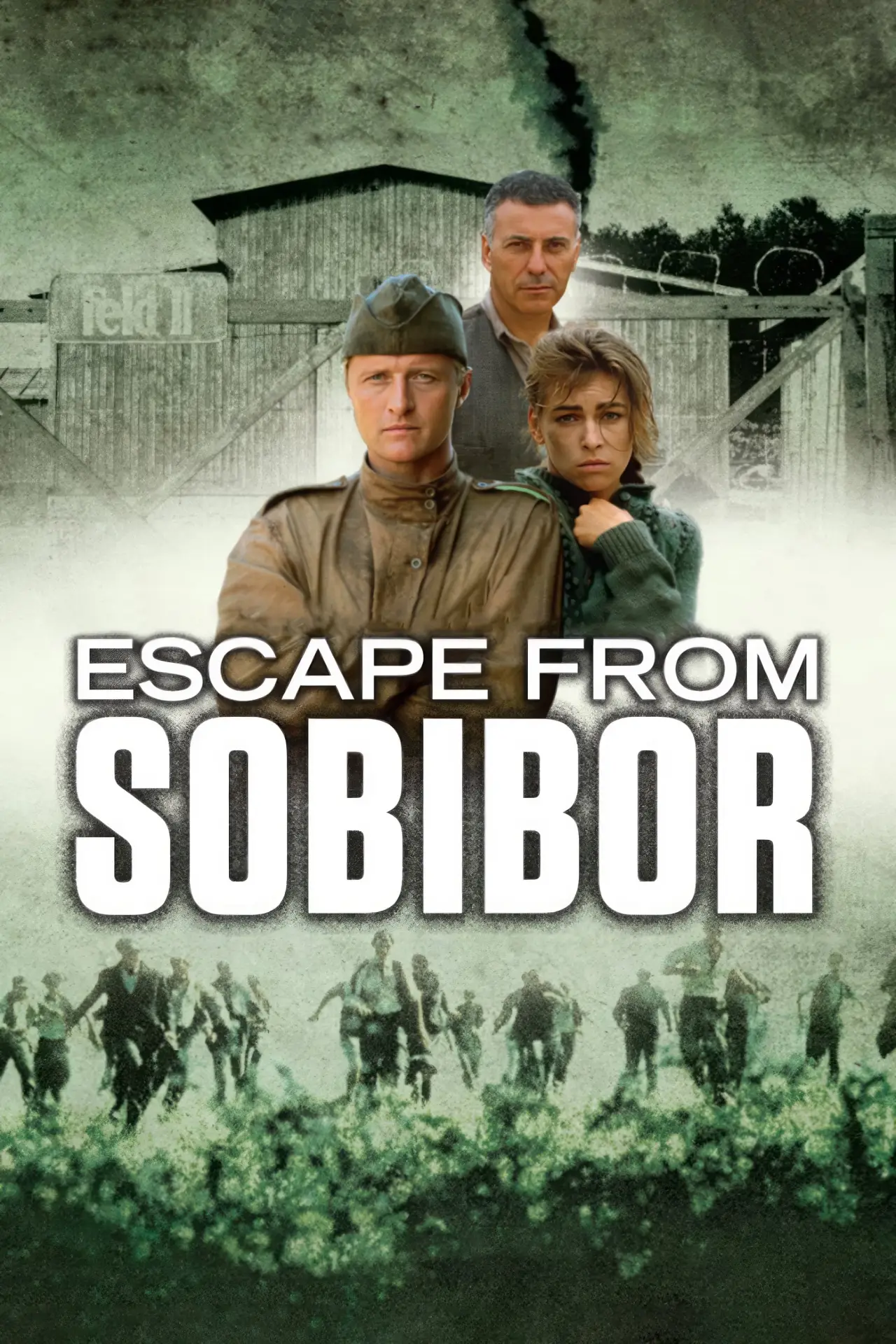 Plakat filmowy "Ucieczka z Sobiboru"