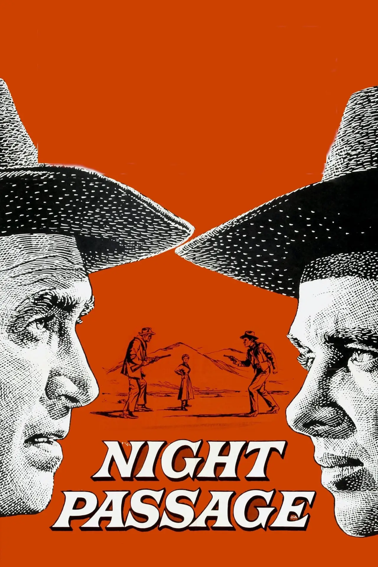 Plakat filmowy "Nocne przejście"